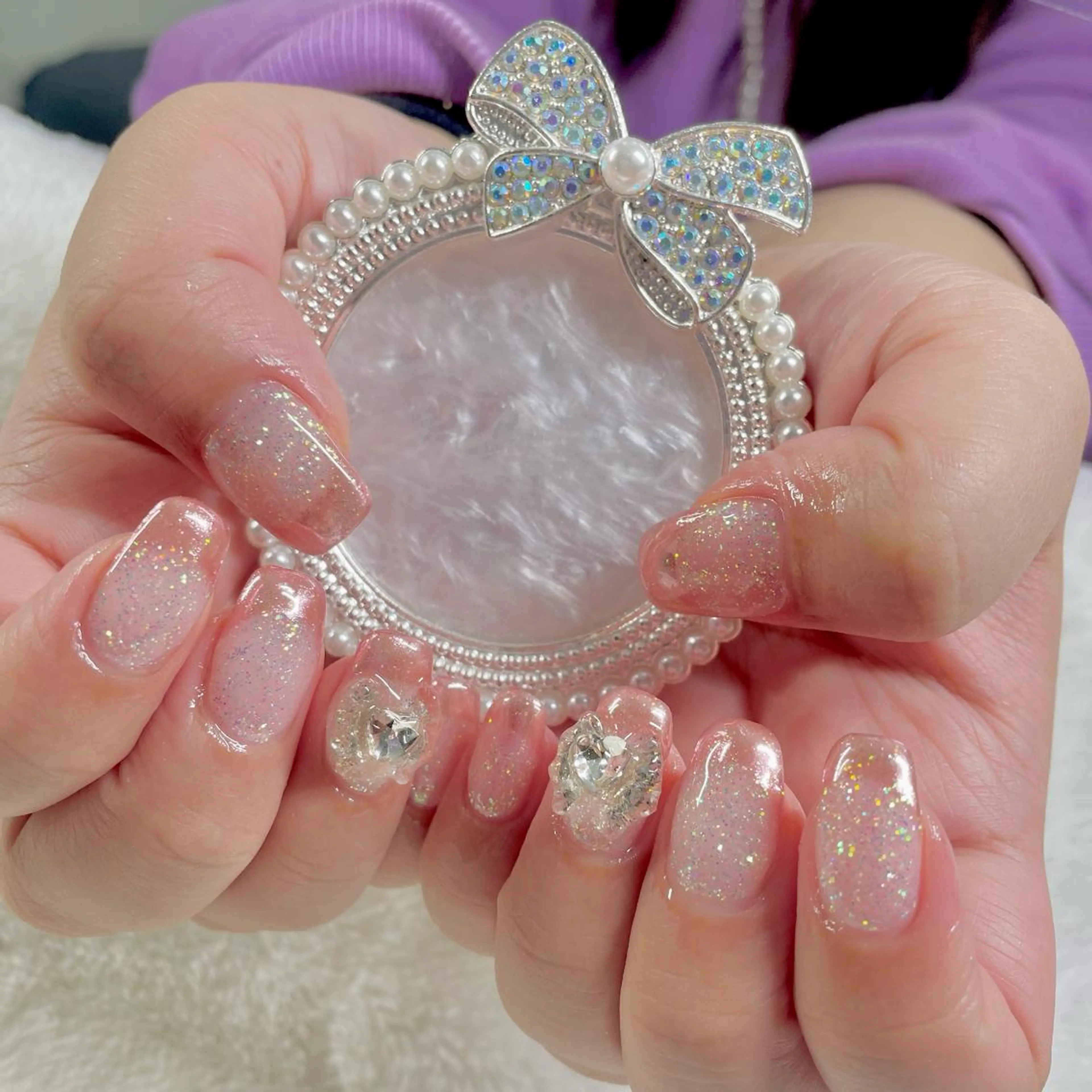 ネイル ジェルネイル リボン J terrace Nailのネイルデザイン