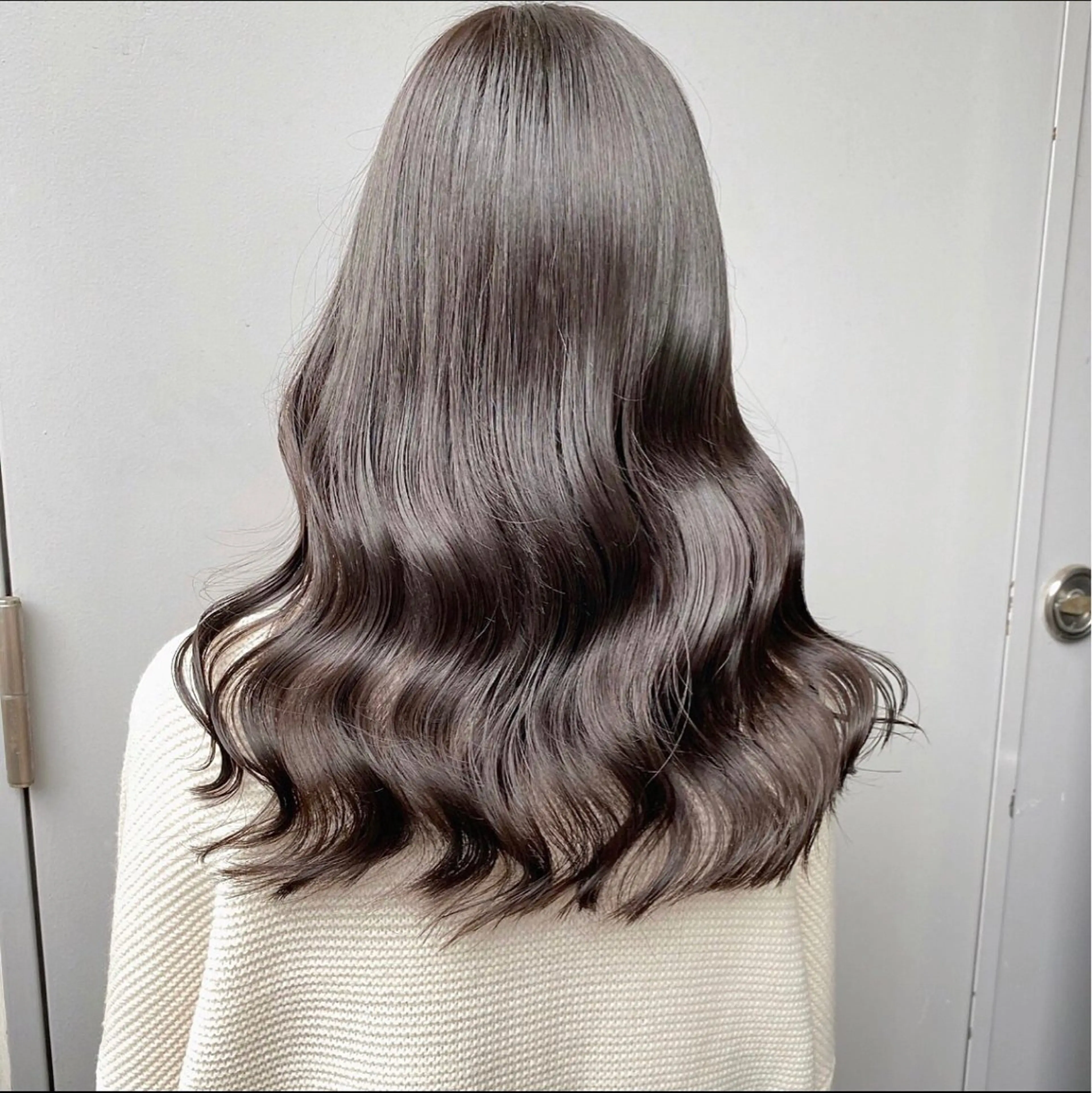 セミロング カラー ヘアアレンジ ヘアカラー トリートメント ヘッドスパ ヘアセット 💍Story川越 オフィシャル💍のヘアスタイル