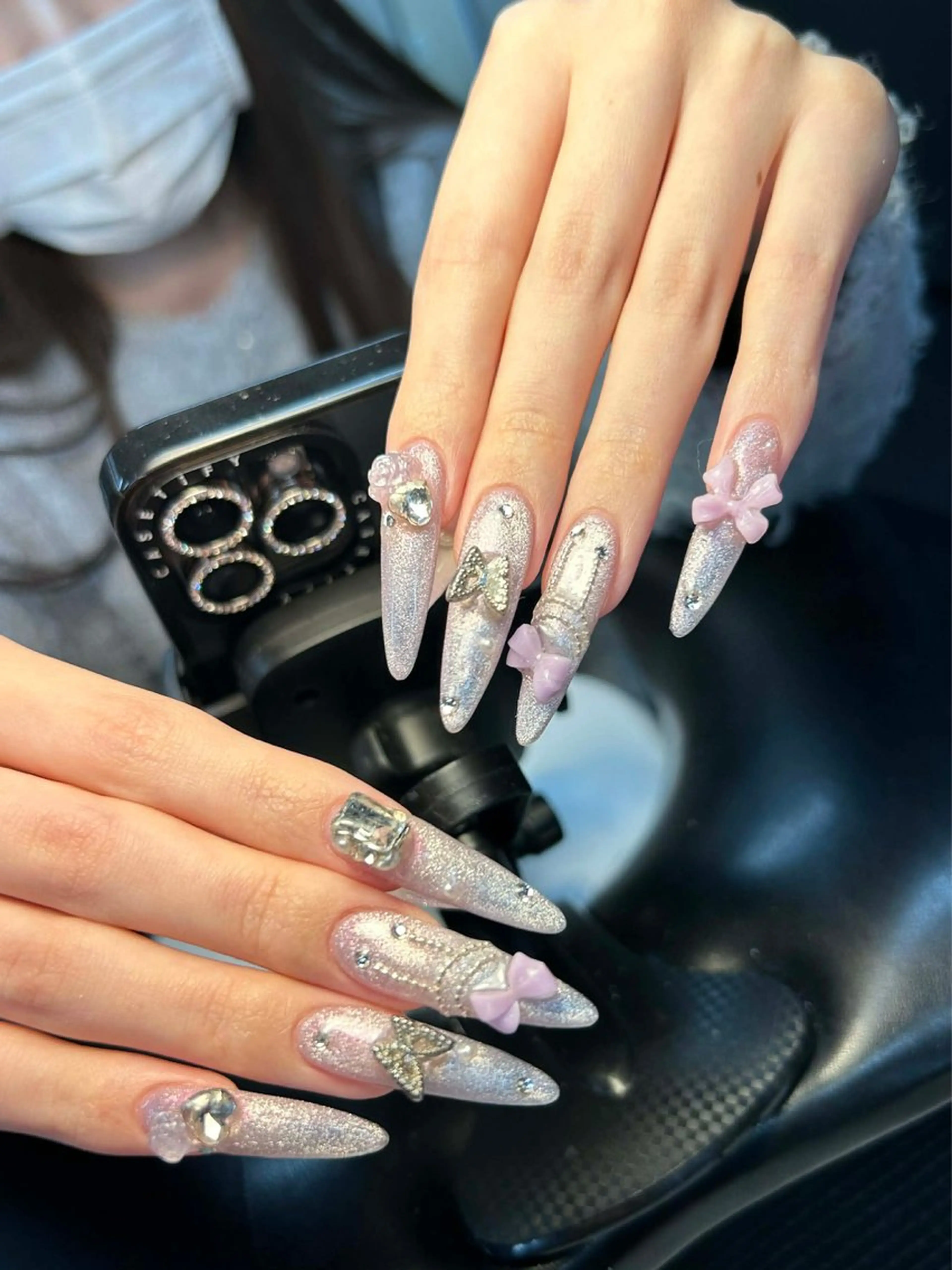 ネイル 韓国ネイル 持ち込み ニュアンスネイル 春ネイル 夏ネイル SORA ANA.CHUOのネイルデザイン