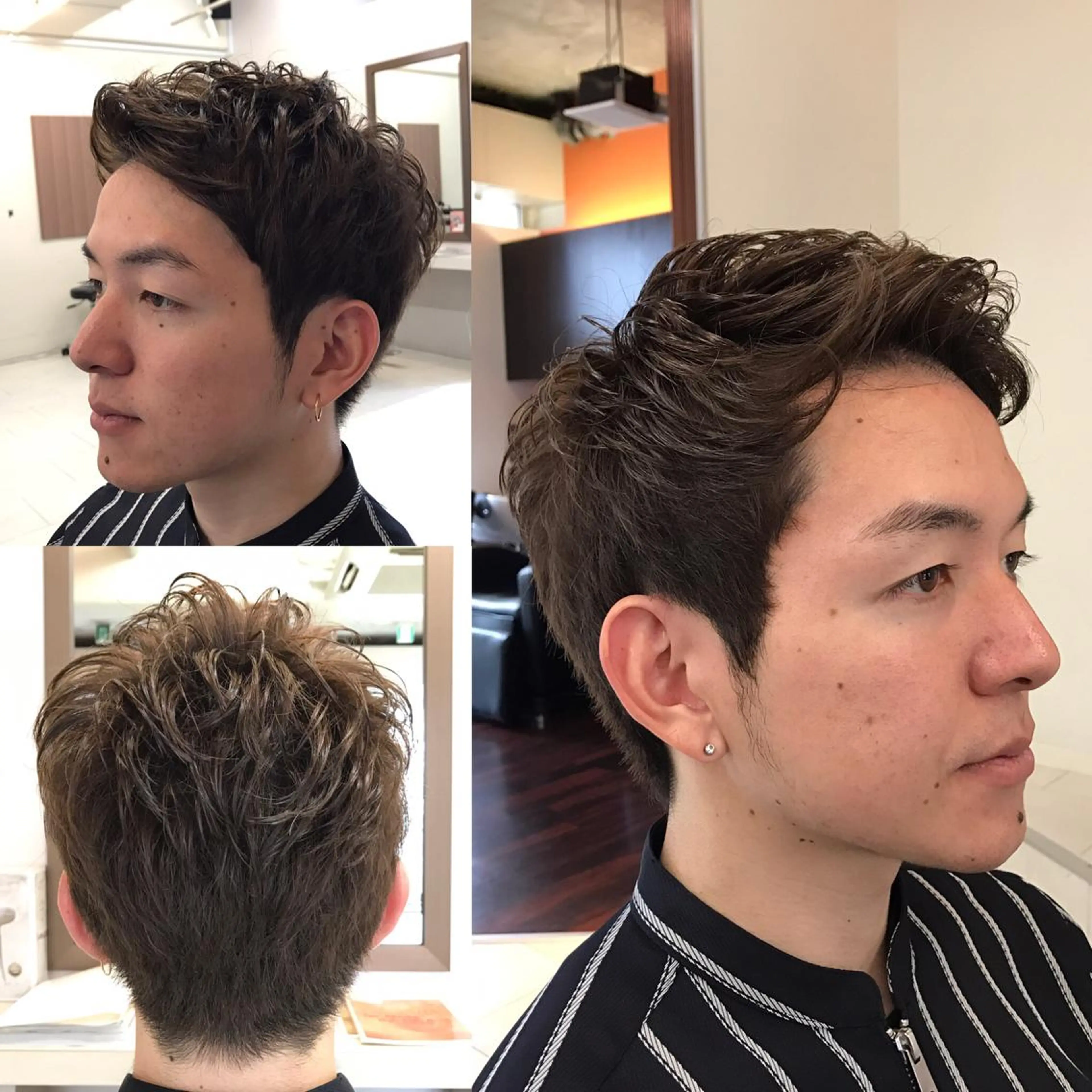 メンズ 前之園 ひかるのヘアスタイル