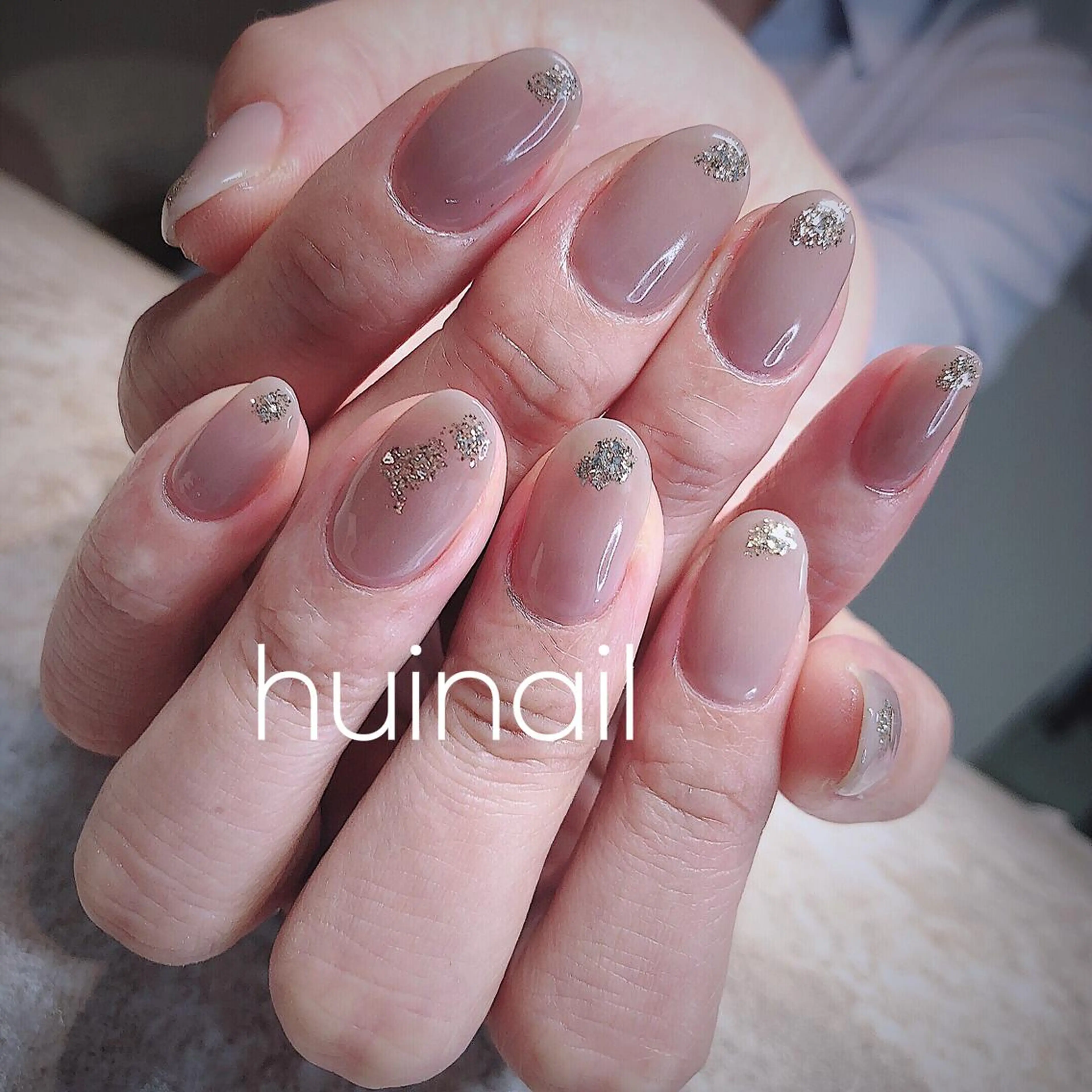 ミディアム めぐみのネイルサロン スタッフ練習のネイルデザイン