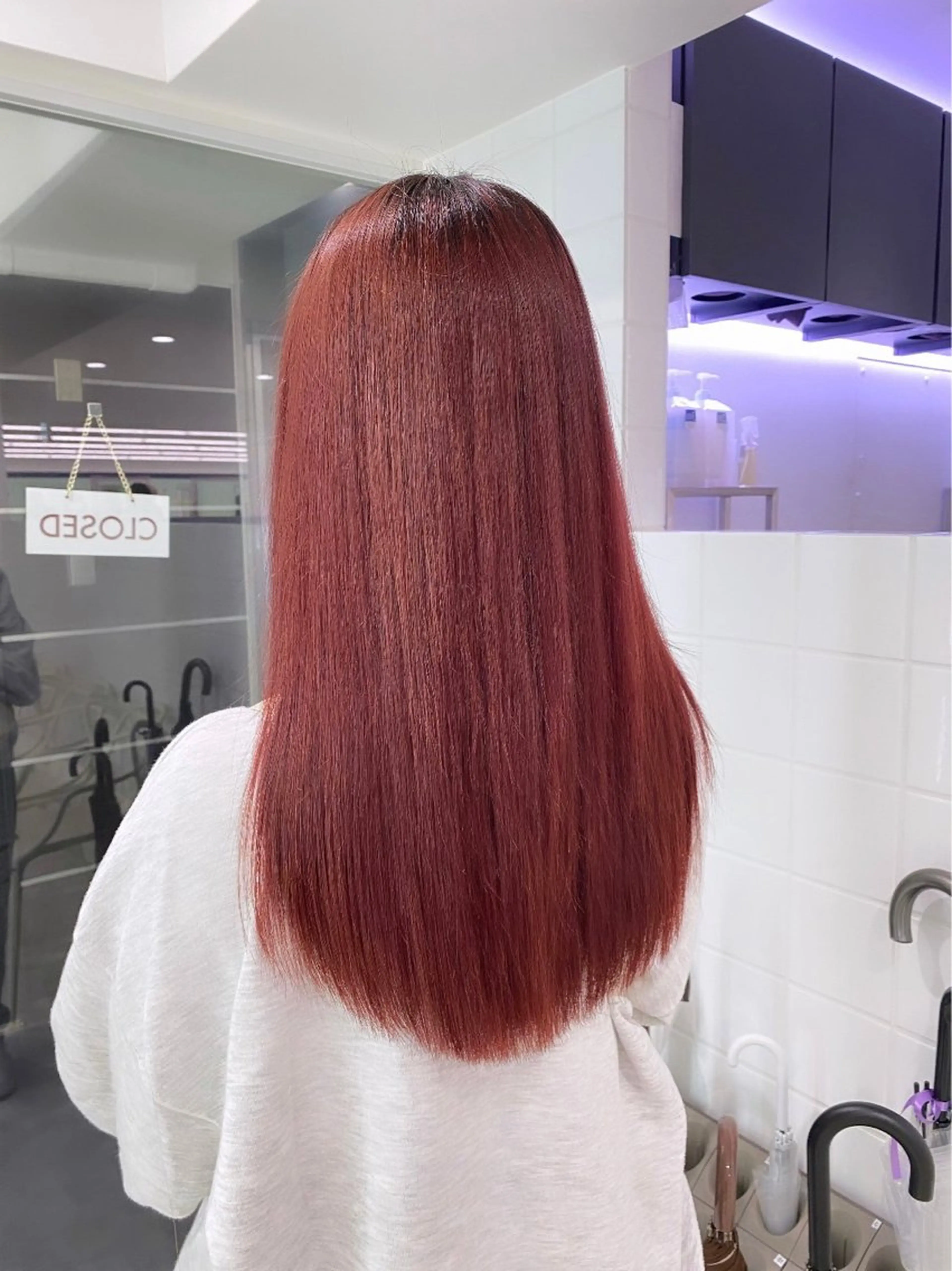 ロング 🍀yuria/ハイ トーン/ペールカラーのヘアスタイル