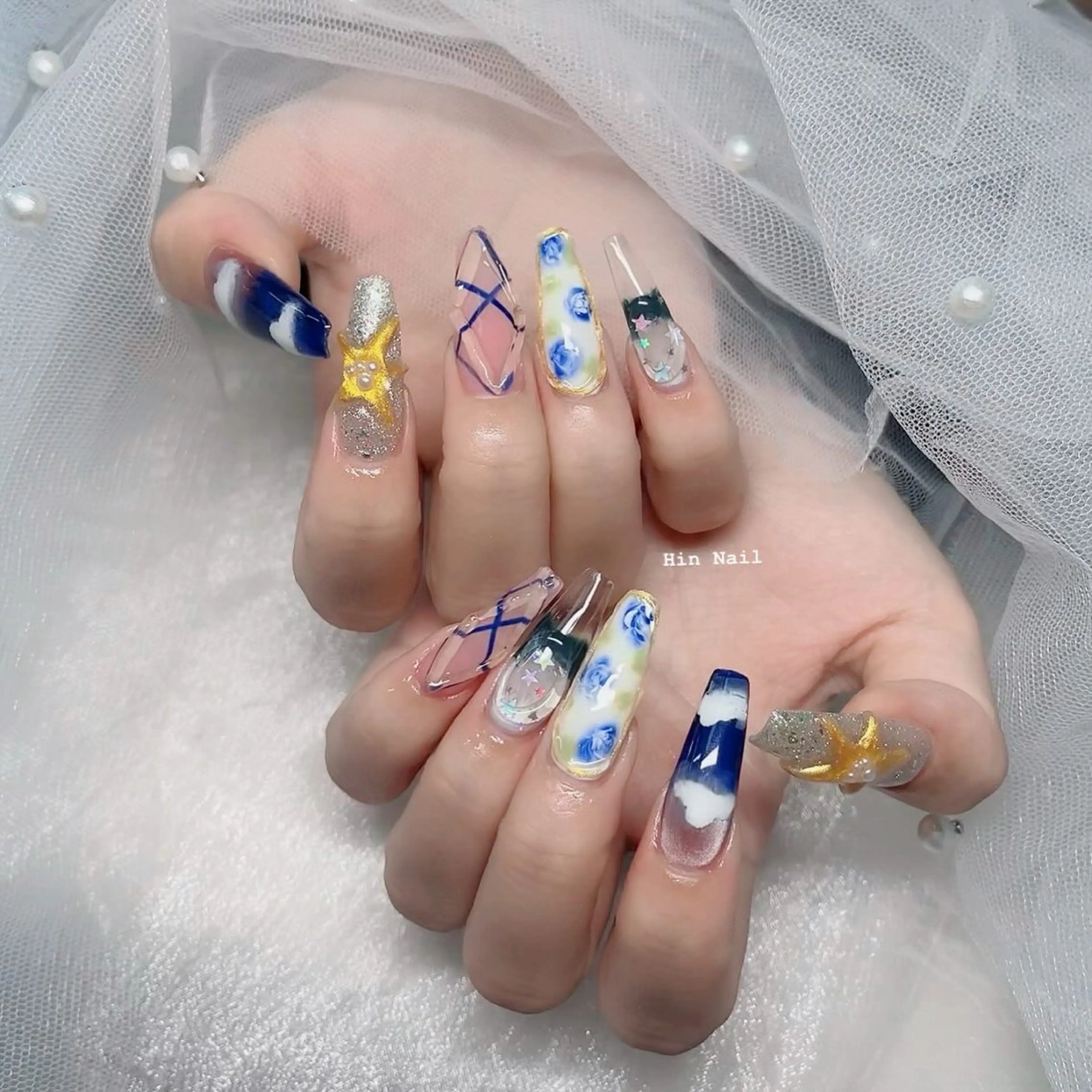 ネイル ハンドネイル HIN NAILのネイルデザイン