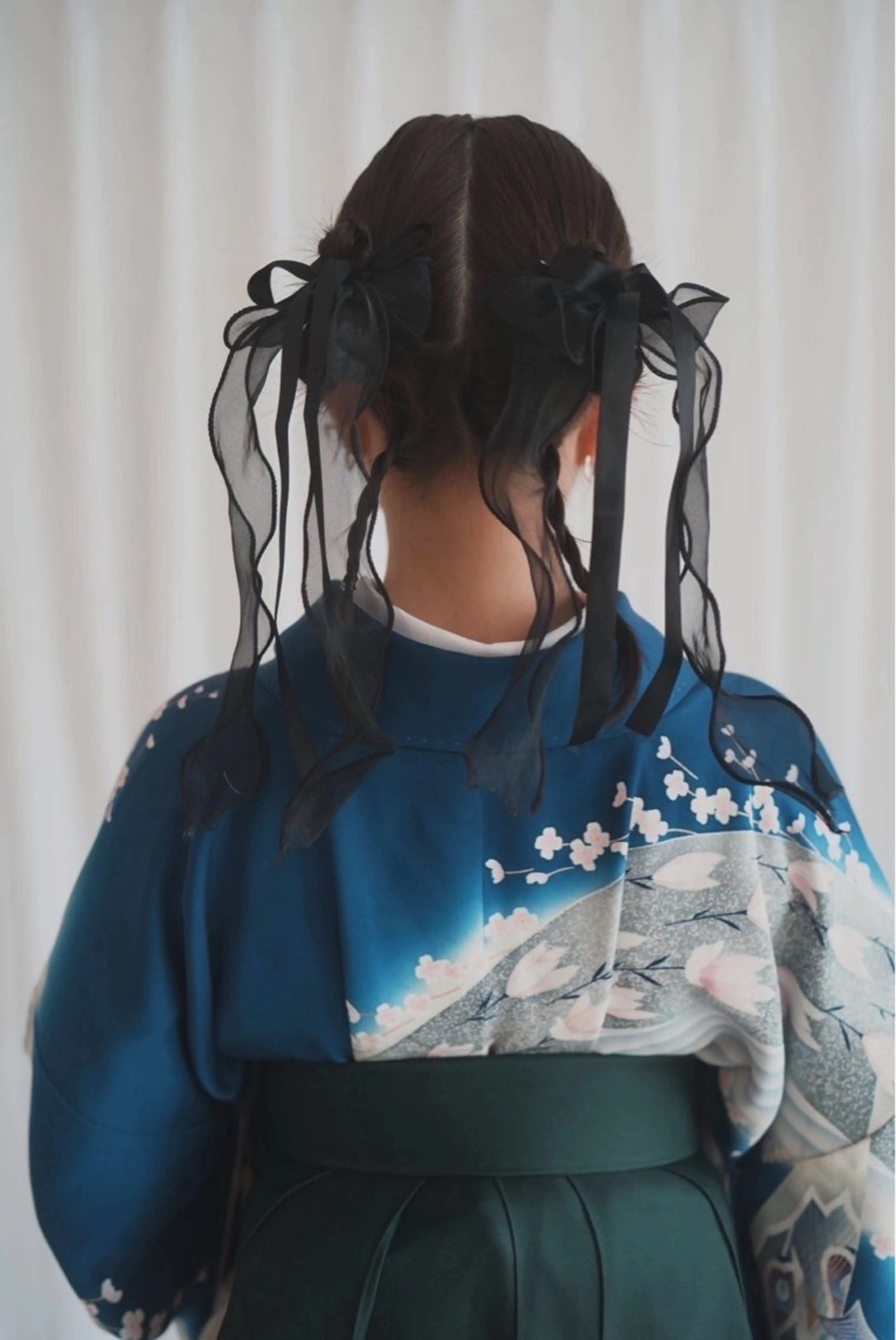 💐2026年度ご卒業の方💐 袴着付け➕ ヘアセット  早朝予約も受け付けております🙆🏻の写真