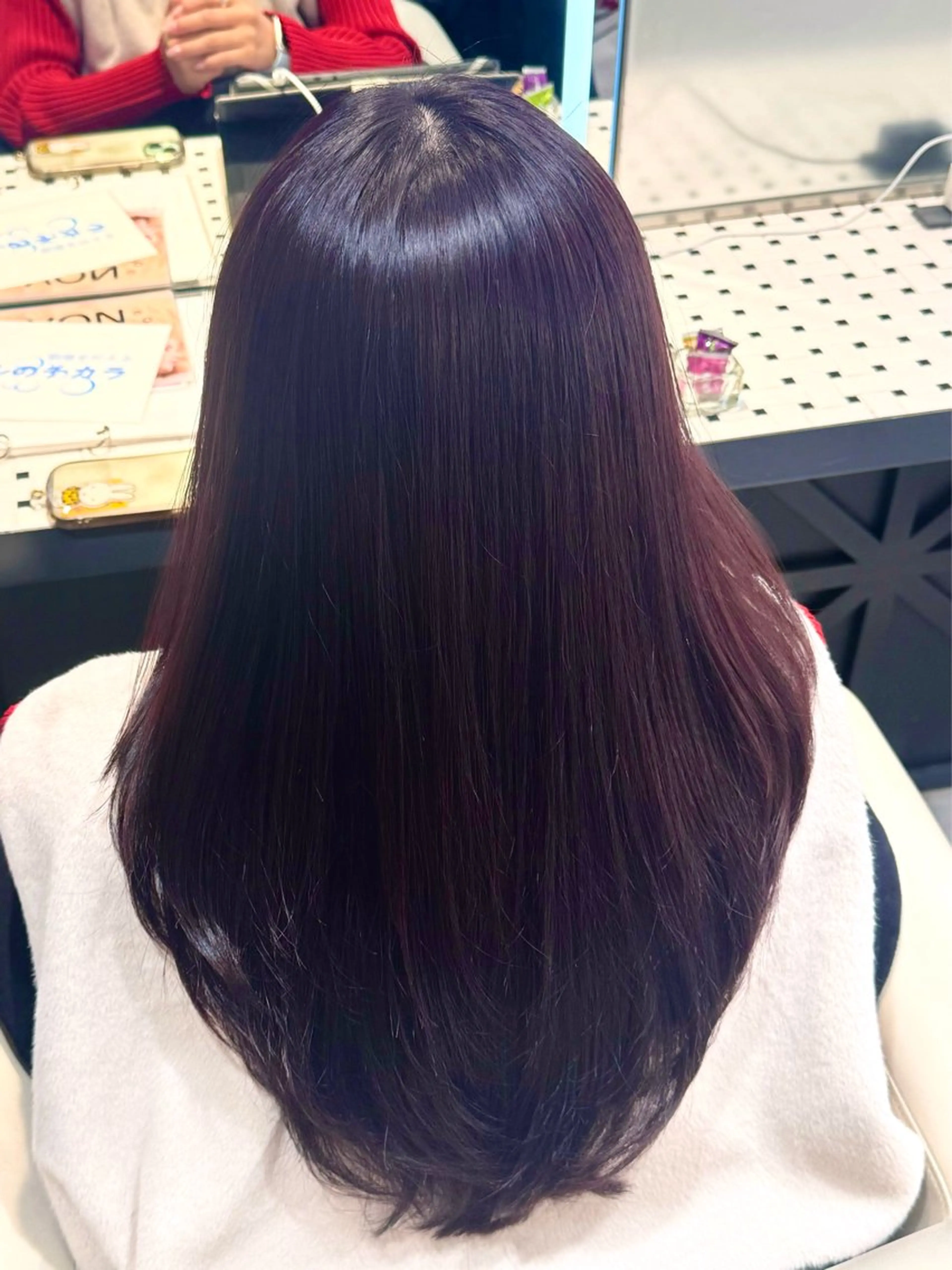 セミロング 巻ける美髪矯正/ 韓国ヘア/yutaのヘアスタイル