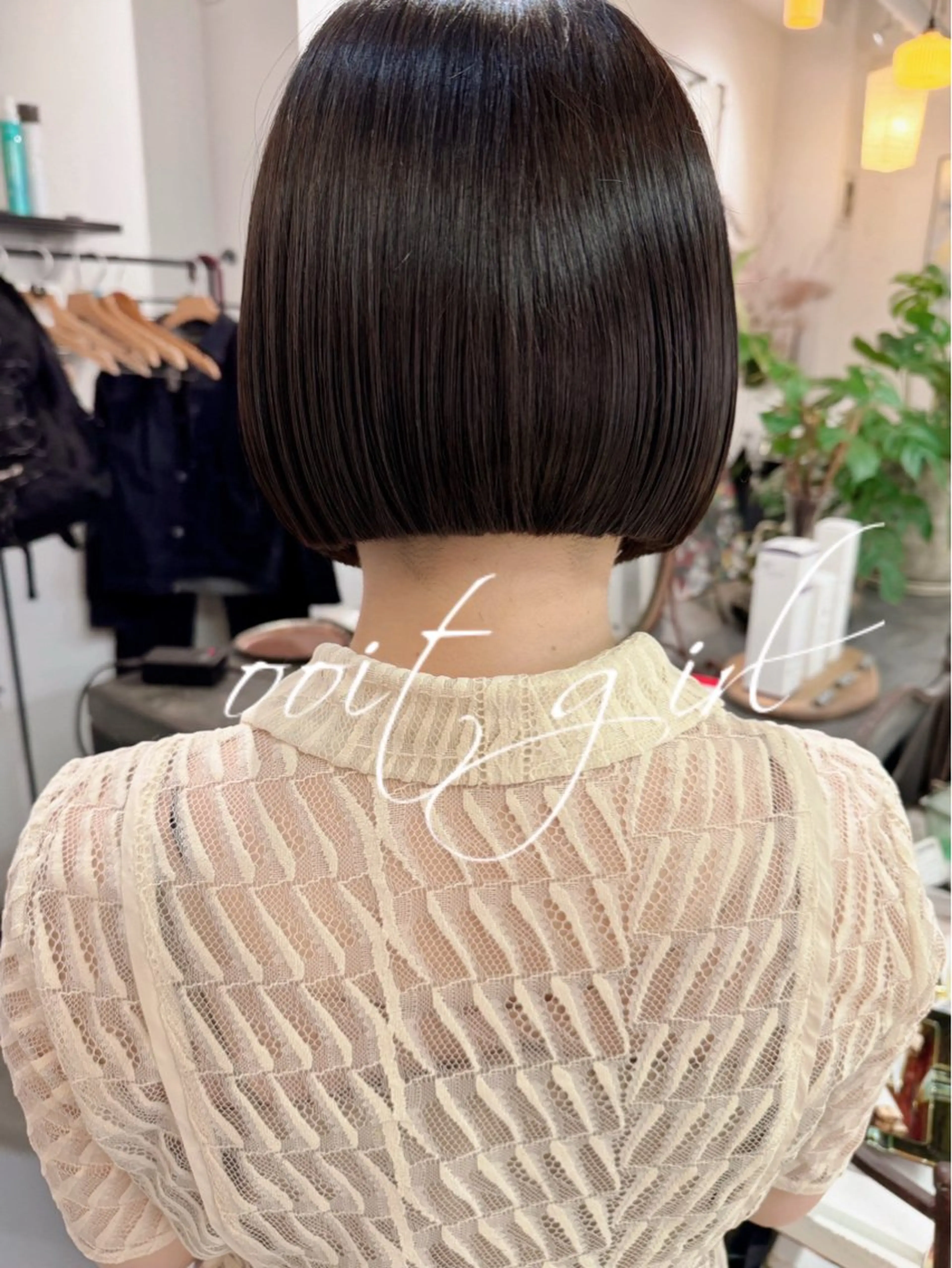 ショート カット 縮毛矯正 トリートメント ooit 【オーイット】のヘアスタイル