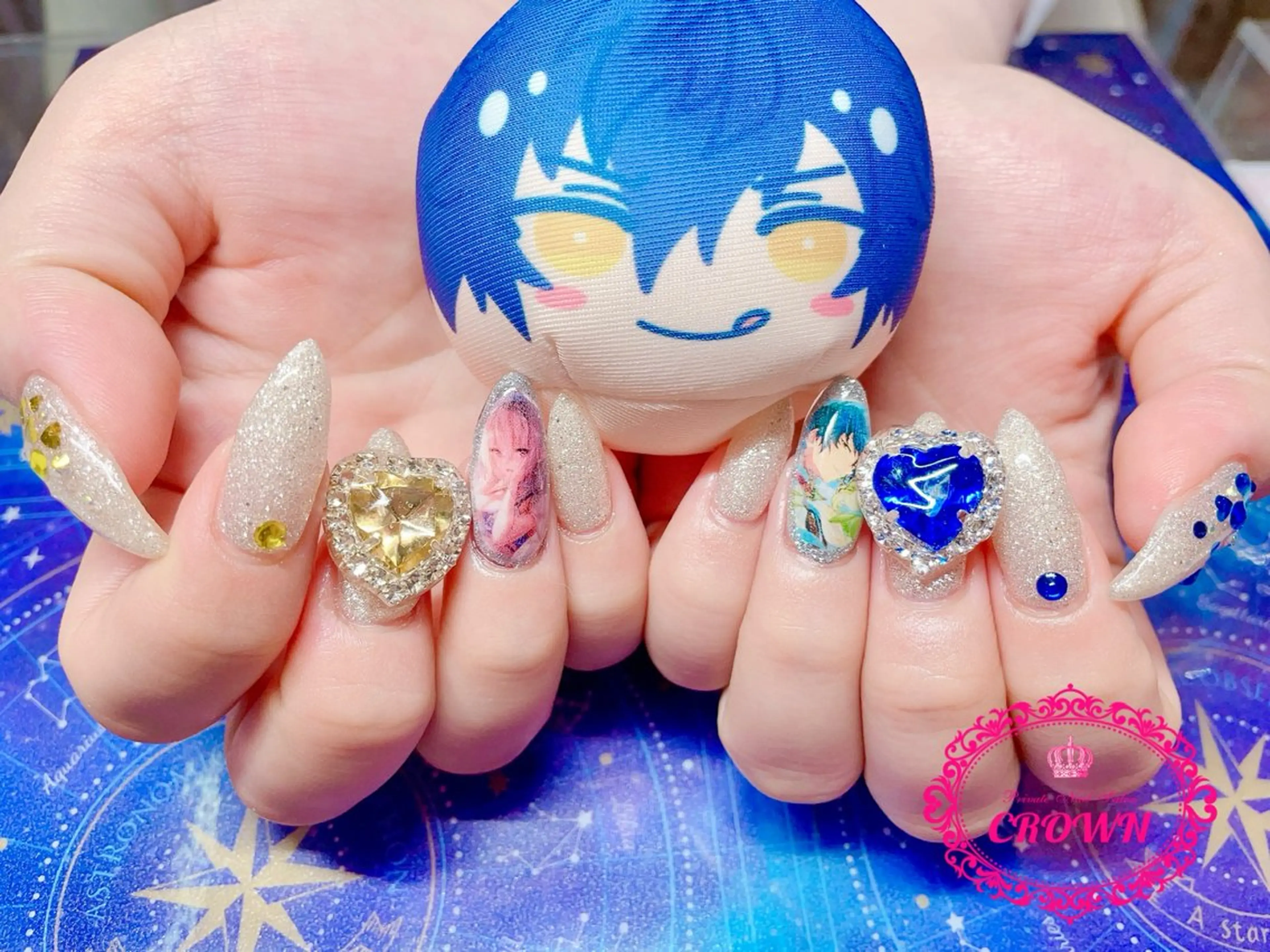 ネイル CROWN プライベートサロンのネイルデザイン