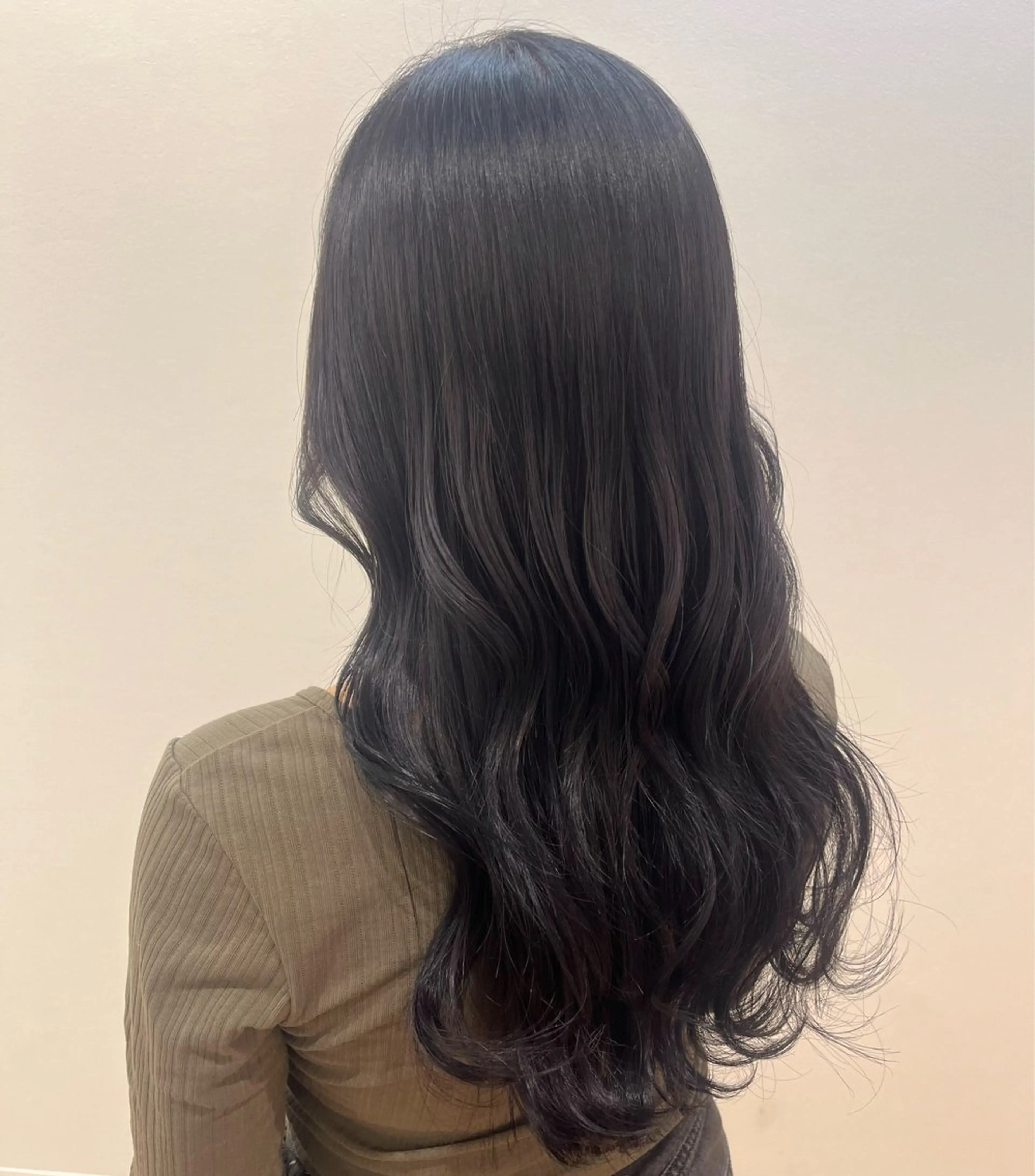 ロング カラー カット ヘアカラー 山神 あんじのヘアスタイル