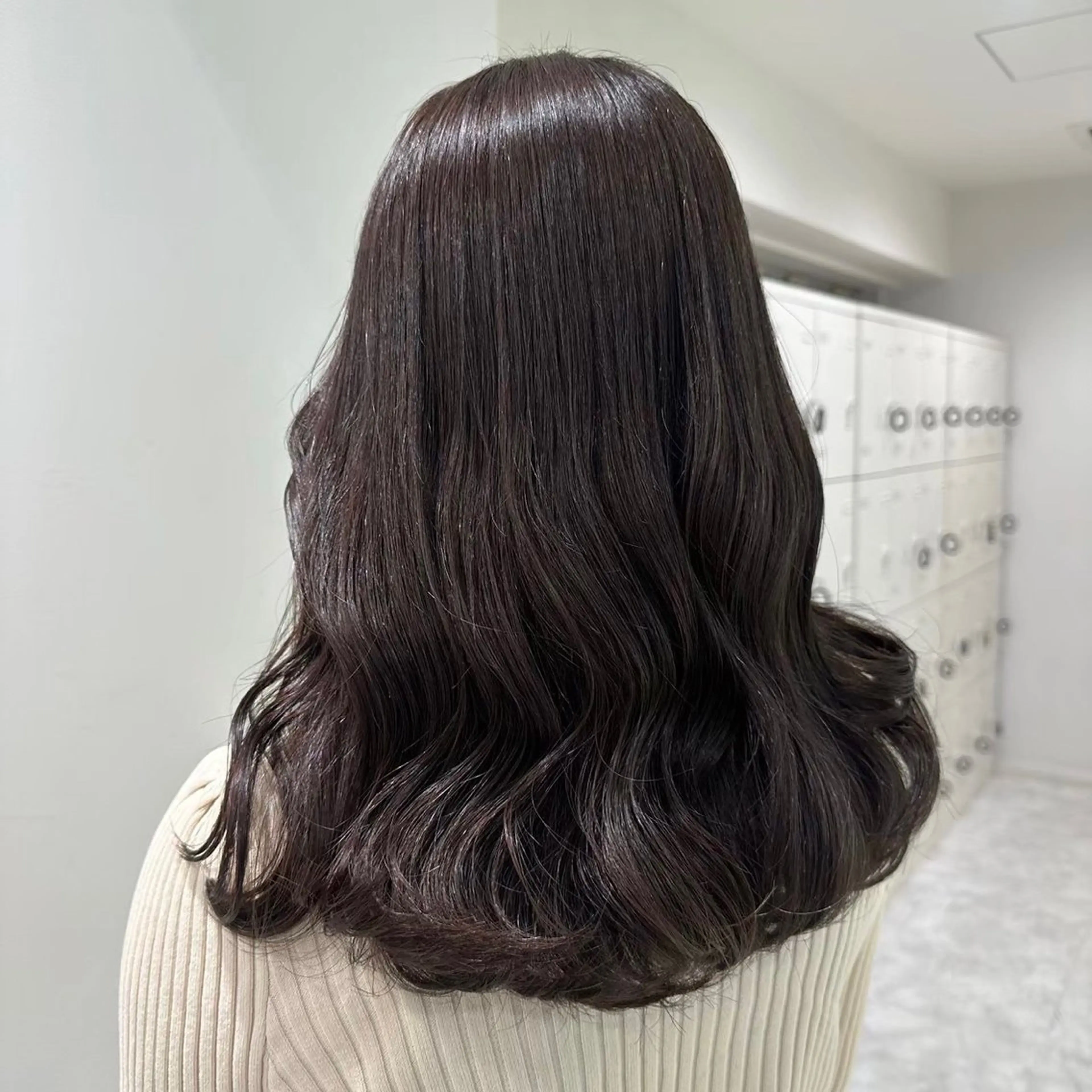 セミロング ♡ナチュラルガーリー ♡ベージュ♡RINAのヘアスタイル