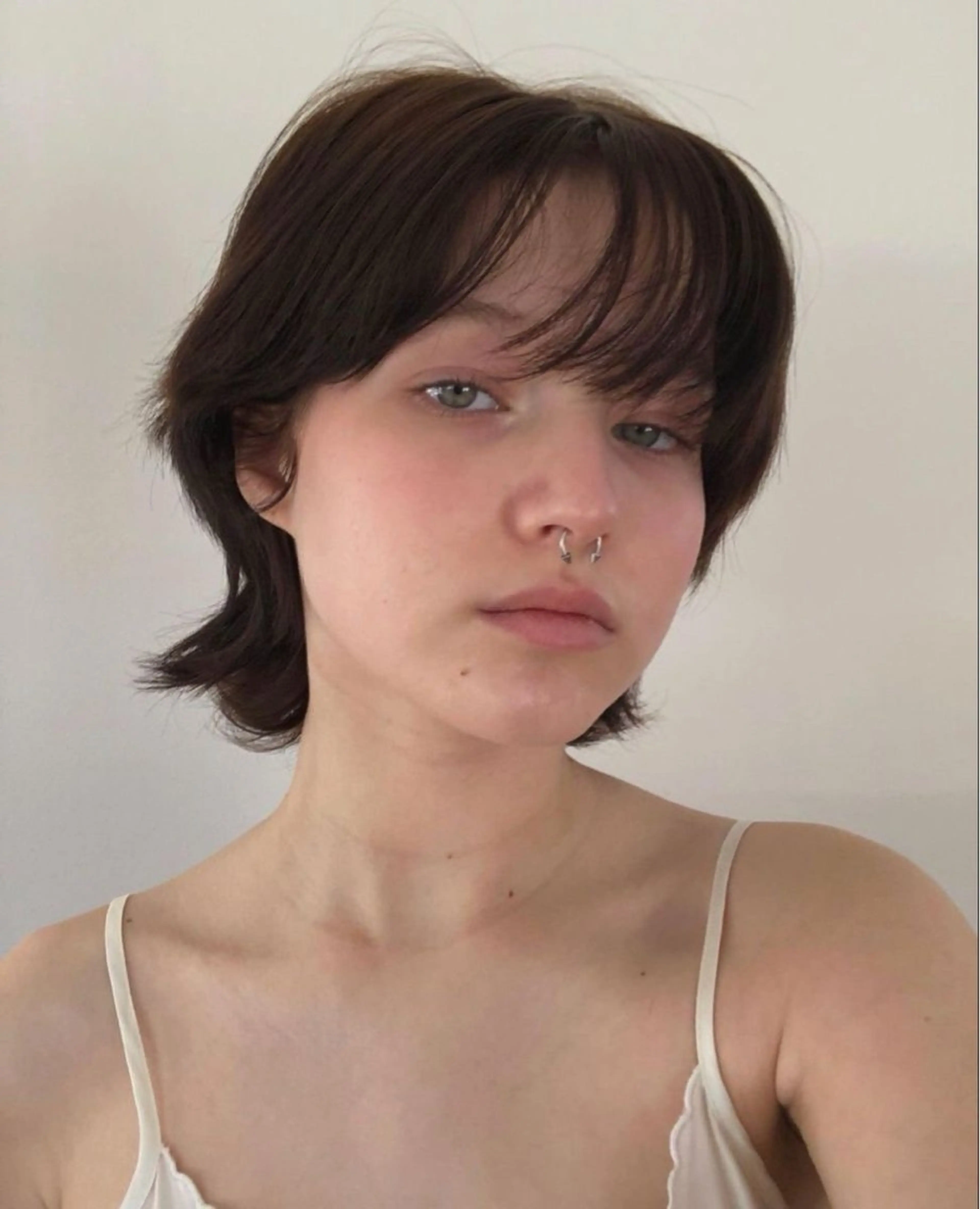 ショート 捺葵 @72tomi__のヘアスタイル