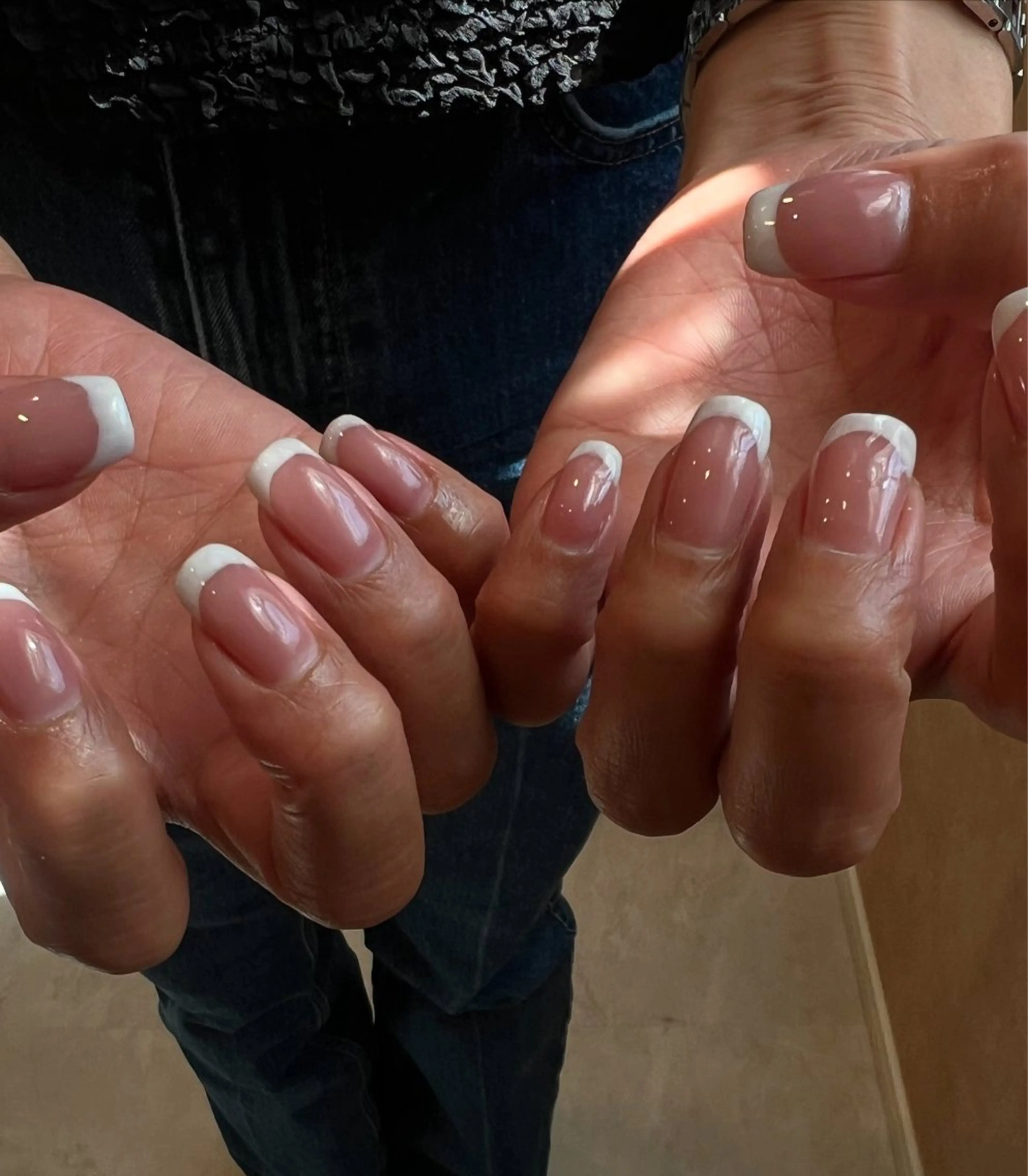 ネイル フレンチネイル ar emikaのネイルデザイン