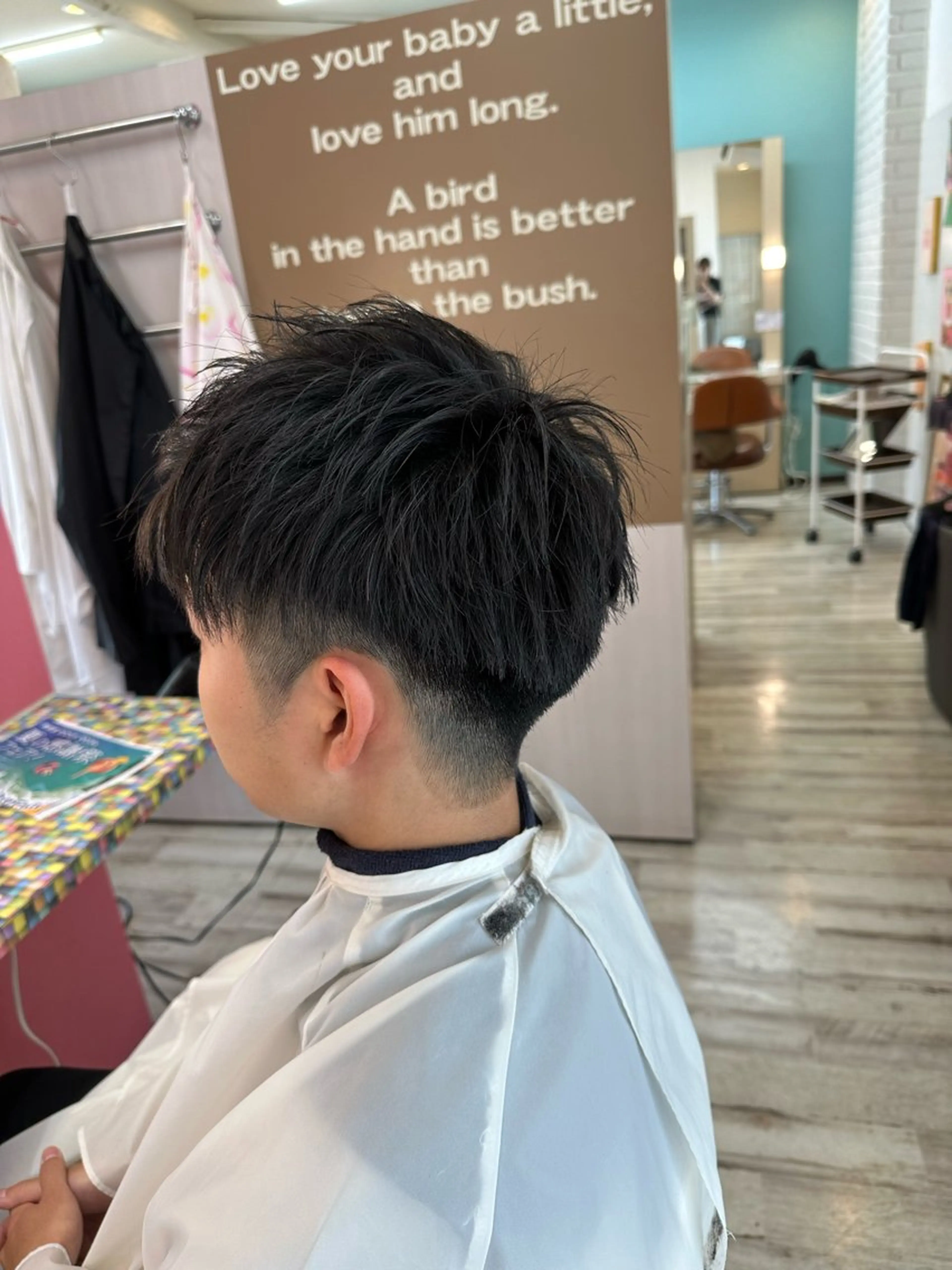 メンズ マッシュ 刈り上げ カット DOUX高根沢店所属・加藤 玲菜のヘアスタイル