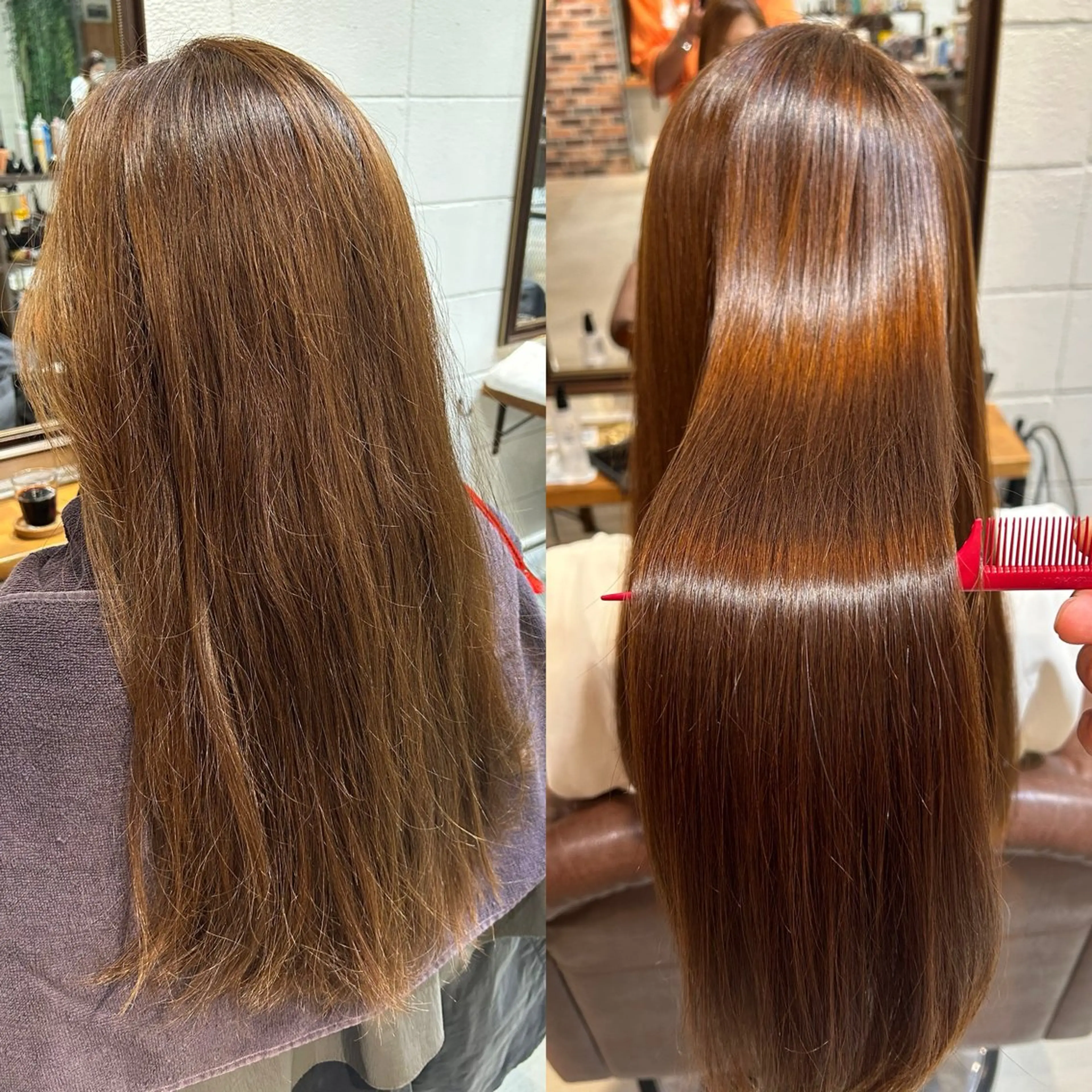 ロング カラー パーマ ヘアアレンジ メンズ キッズ カット 縮毛矯正 トリートメント ⭐️ハイクオリティ カラー杉本雄志⭐️のヘアスタイル