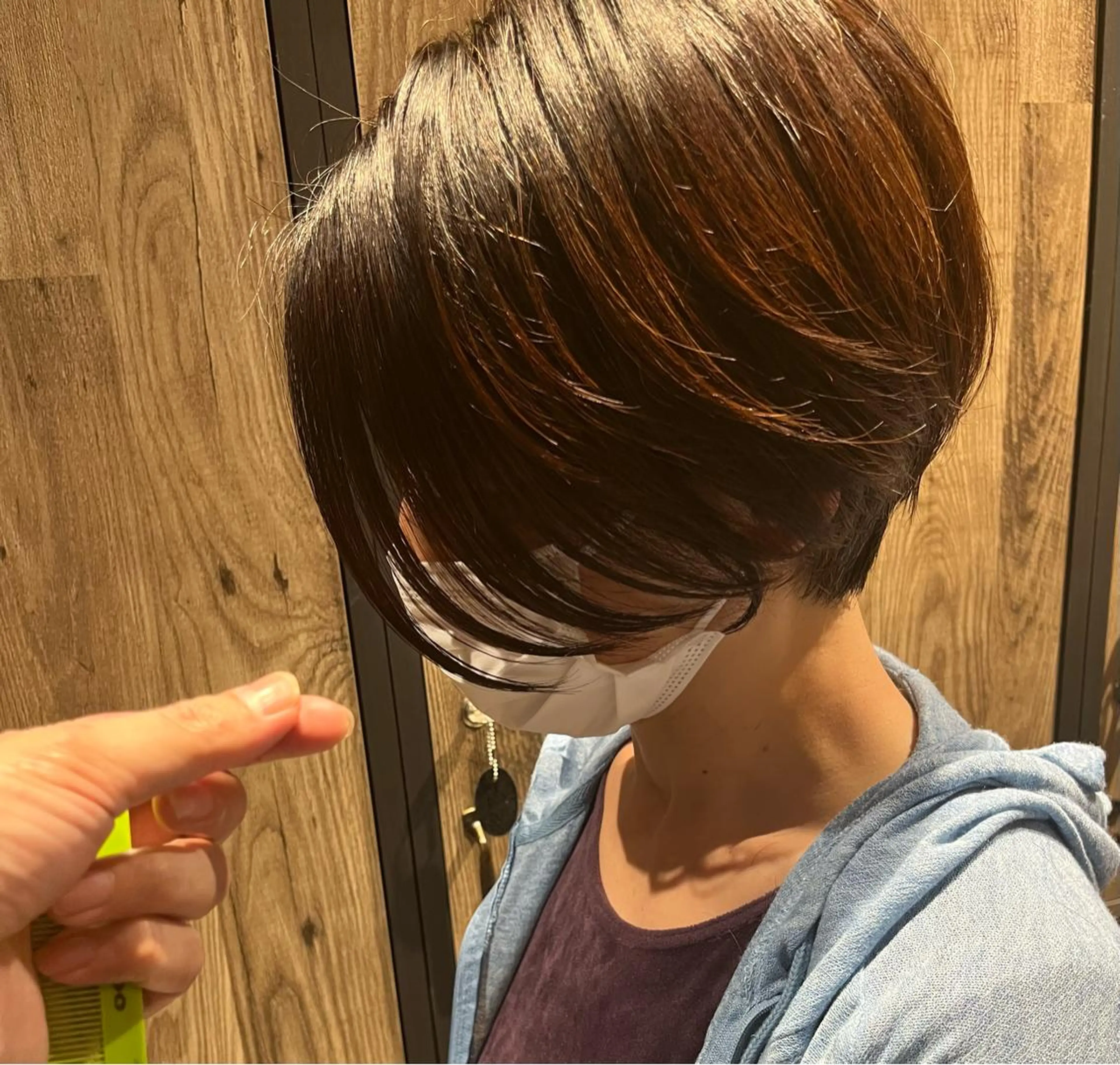 ショート 角田 雅行のヘアスタイル
