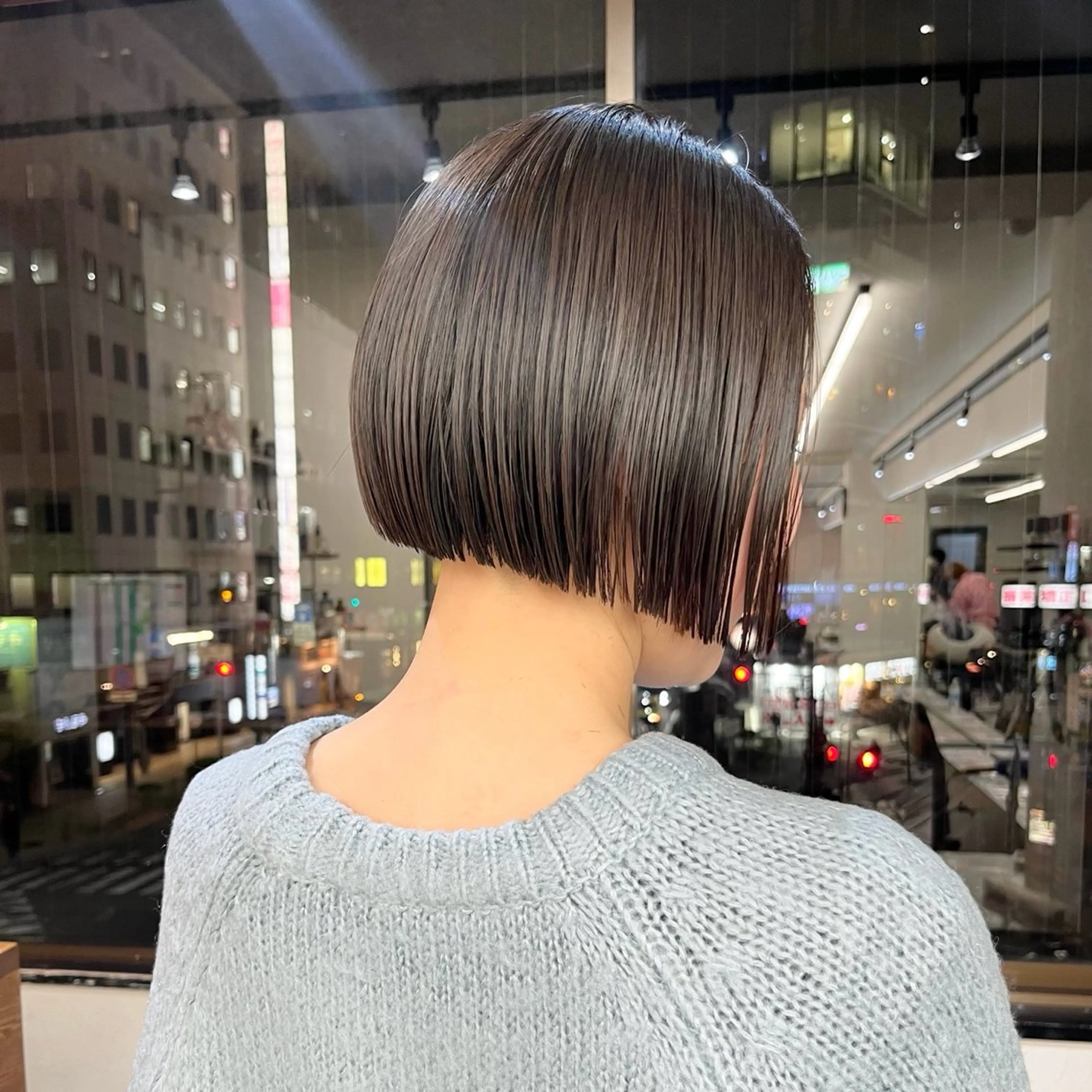 ショート ボブ 髪質改善 レイヤーカット 似合わせカット ショートヘア カット 縮毛矯正 トリートメント 初めてのショート お任せください✂️のヘアスタイル