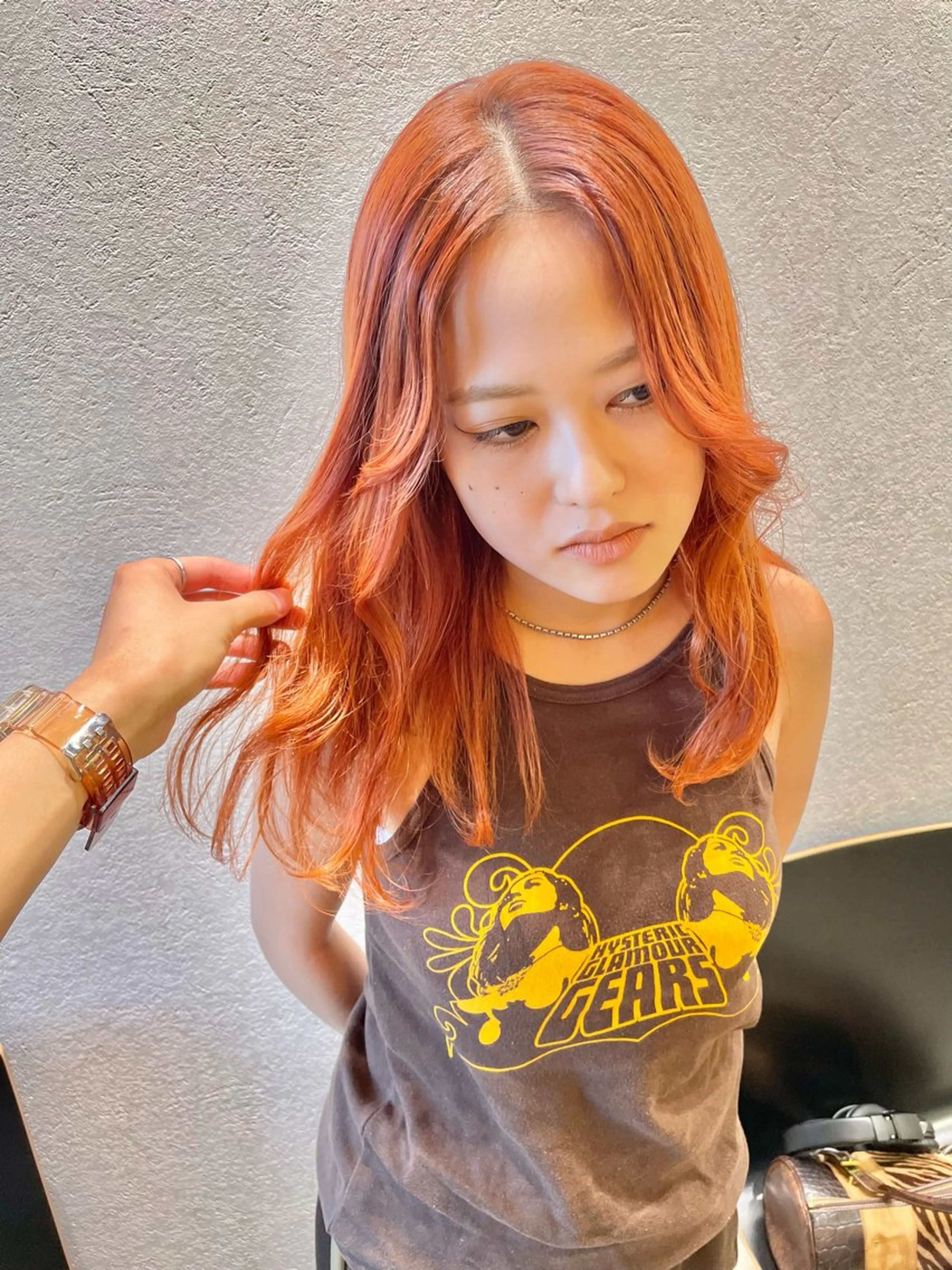 ロング カラー ヘアカラー トリートメント レイン🌏🌱 似合わせ/ハイトーンのヘアスタイル