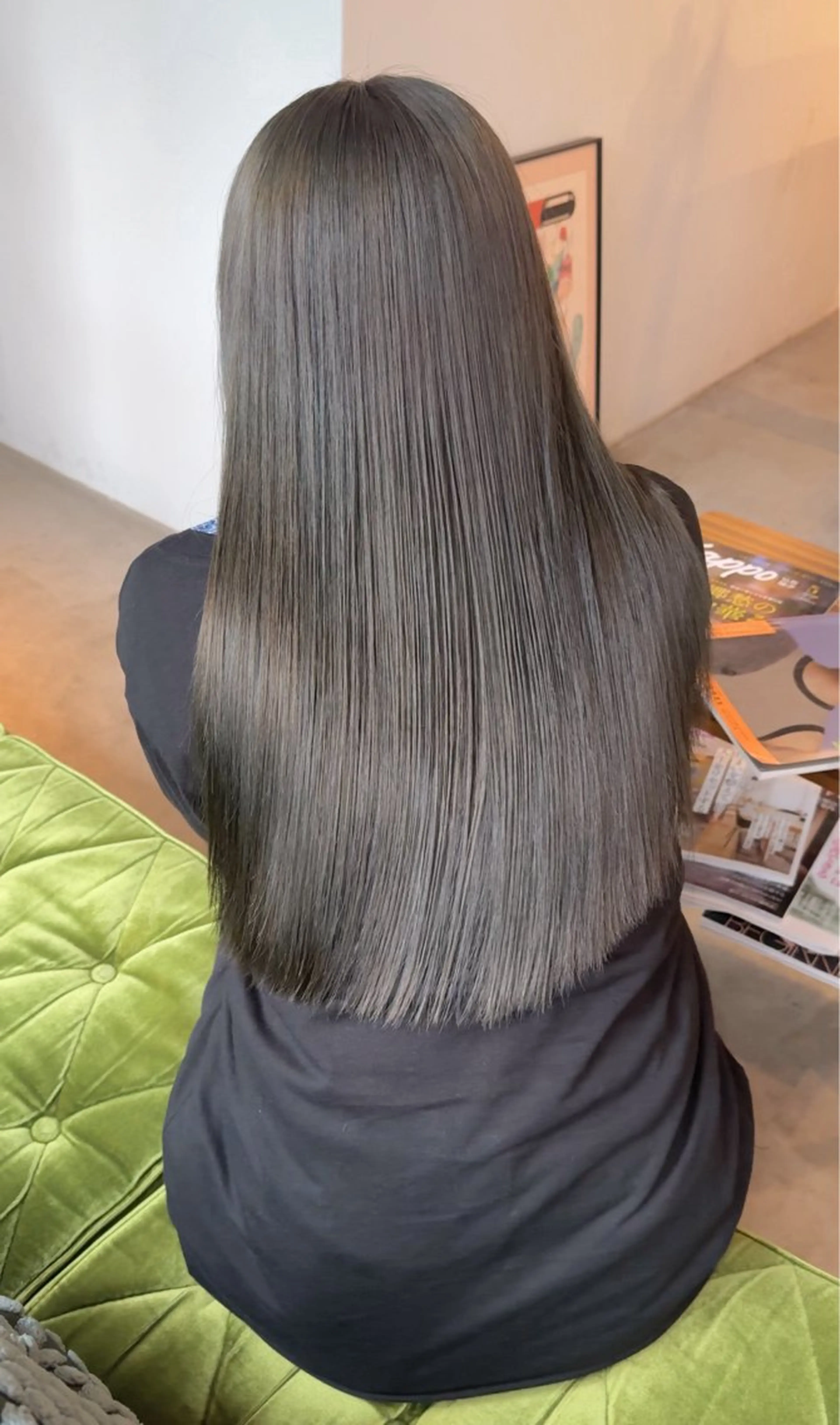 カラー ヘアカラー 菊地 万佐久のヘアスタイル