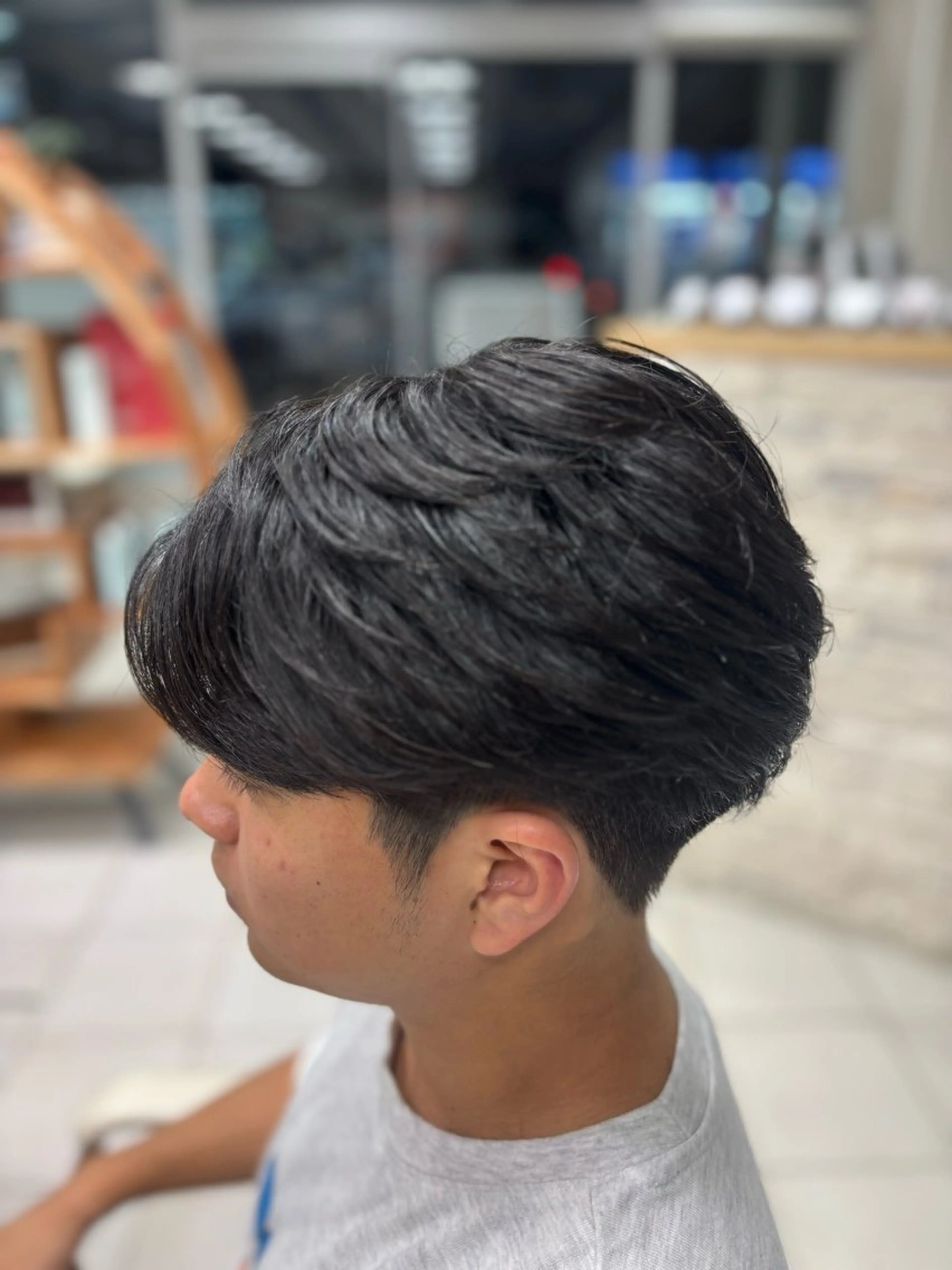 ショート パーマ メンズ カット パーマ メンズ特化韓国風 パーマスタイル/りんのヘアスタイル