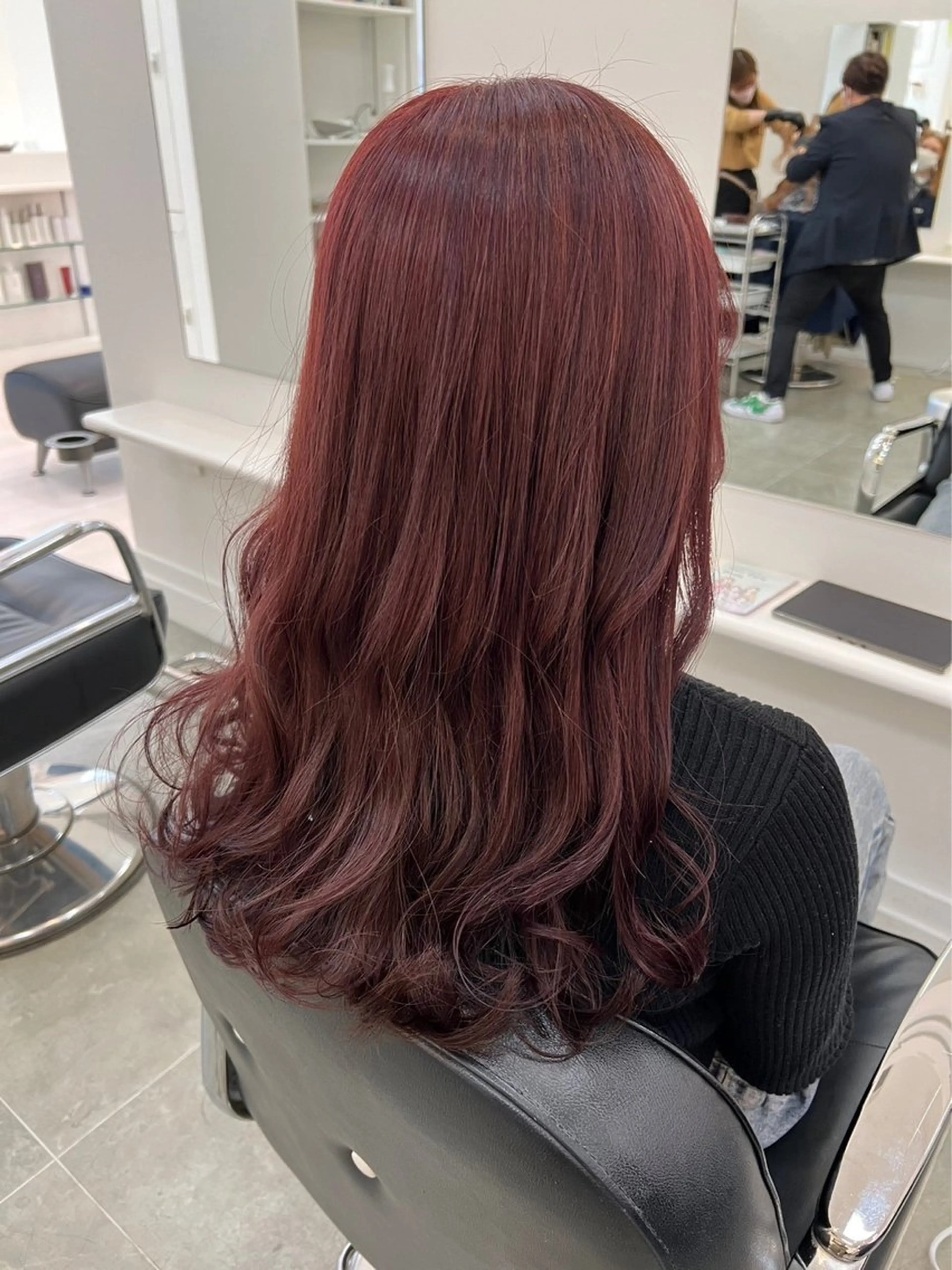 セミロング カラー ParveMix￤ 大賀さつき🍨🤍のヘアスタイル