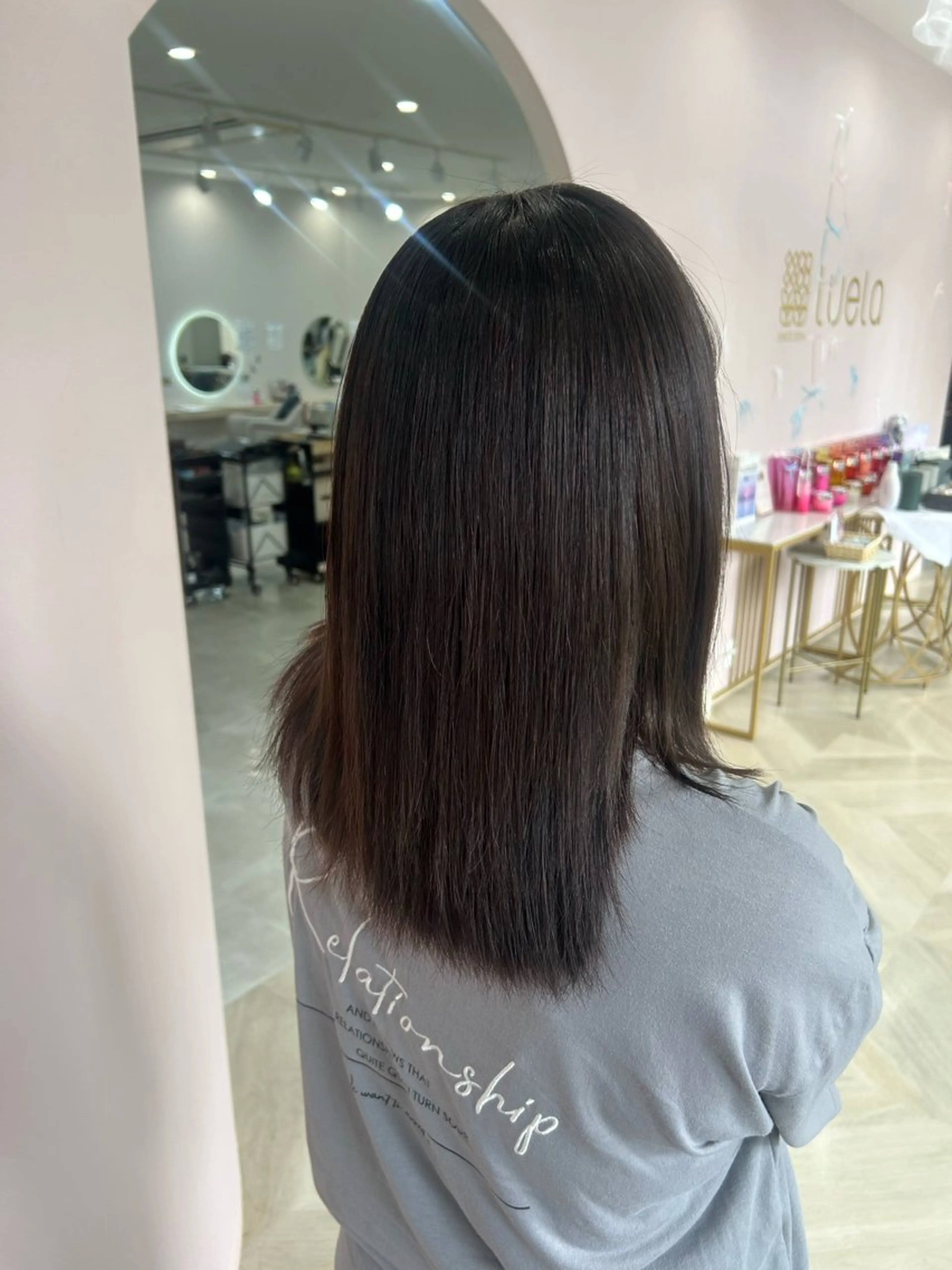 セミロング カラー トリートメント 林 海斗のヘアスタイル