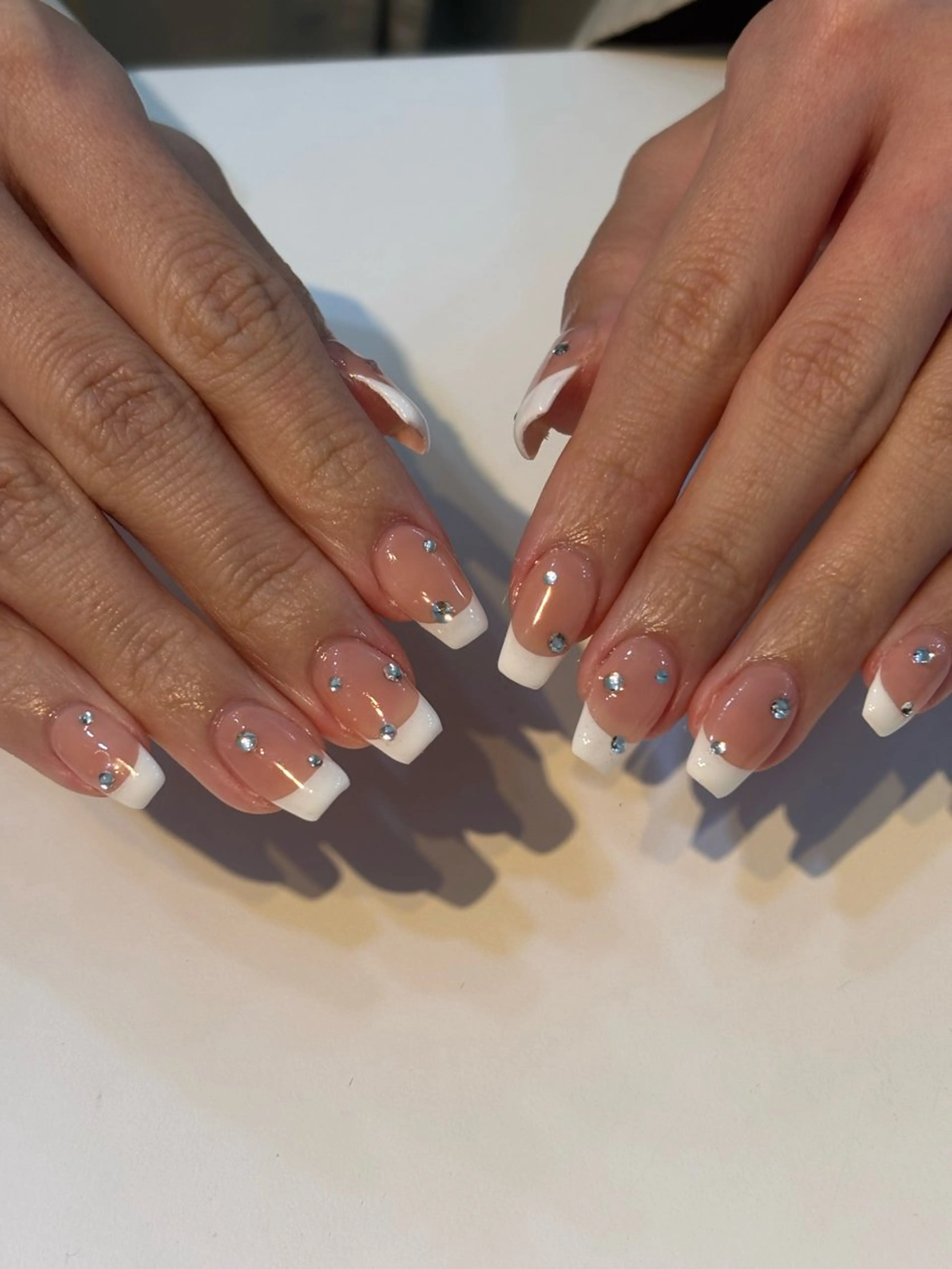 ネイル フレンチネイル 海老澤 萌のネイルデザイン