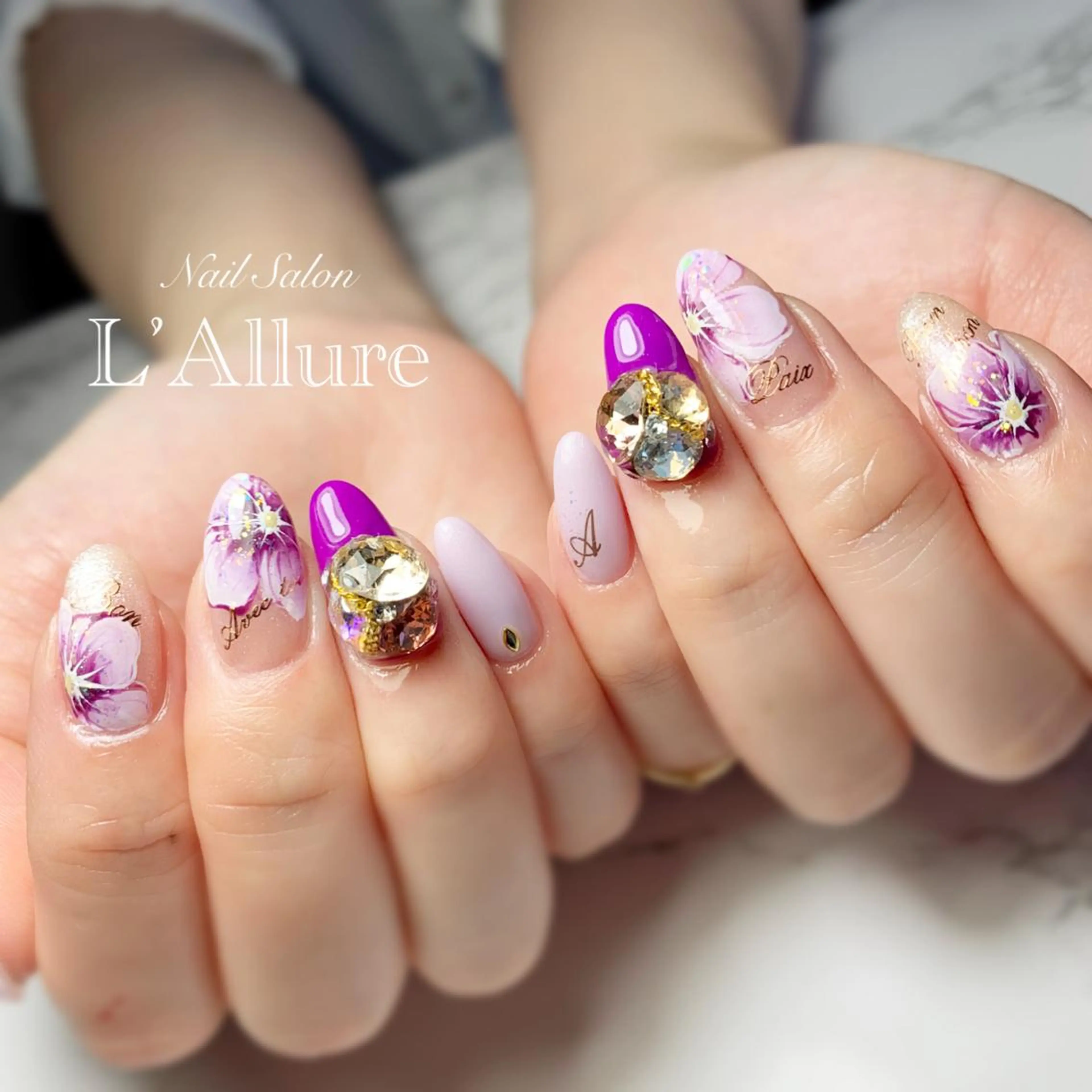 ネイル ハンドネイル Nail Salon L’Allureのネイルデザイン