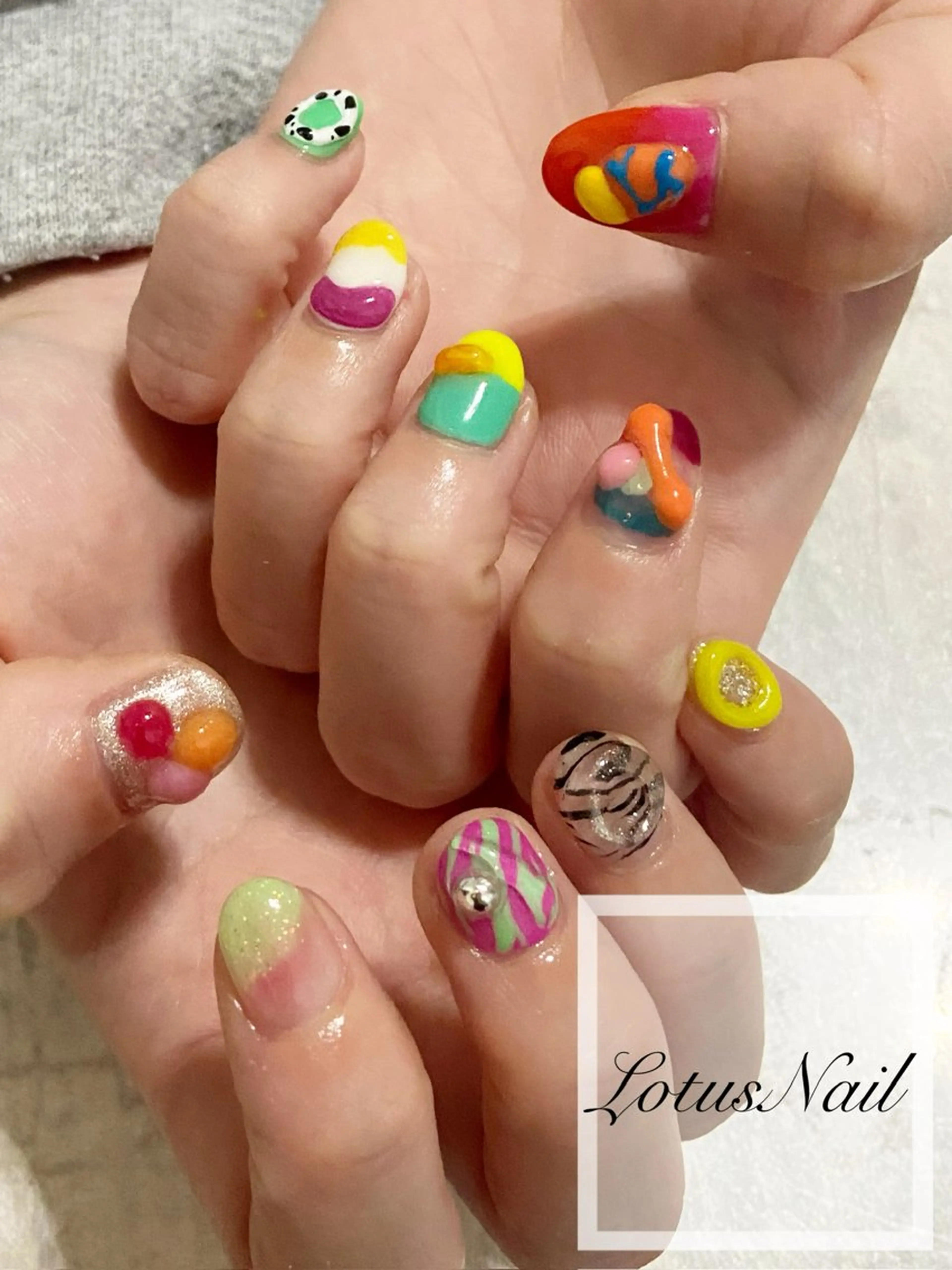ネイル Lotus Nailのネイルデザイン