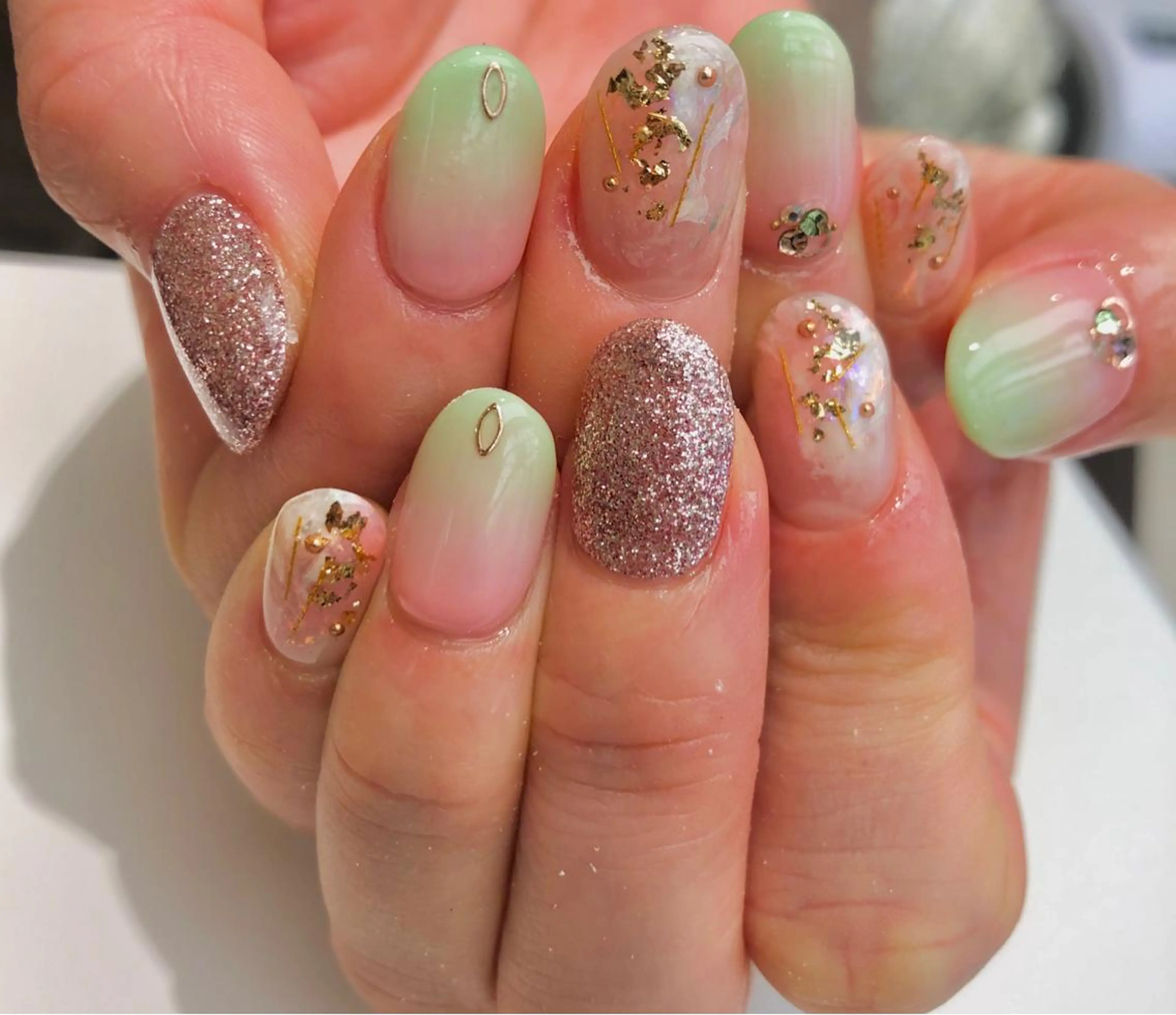 ネイル nuk.所属・坂本 萌のネイルデザイン