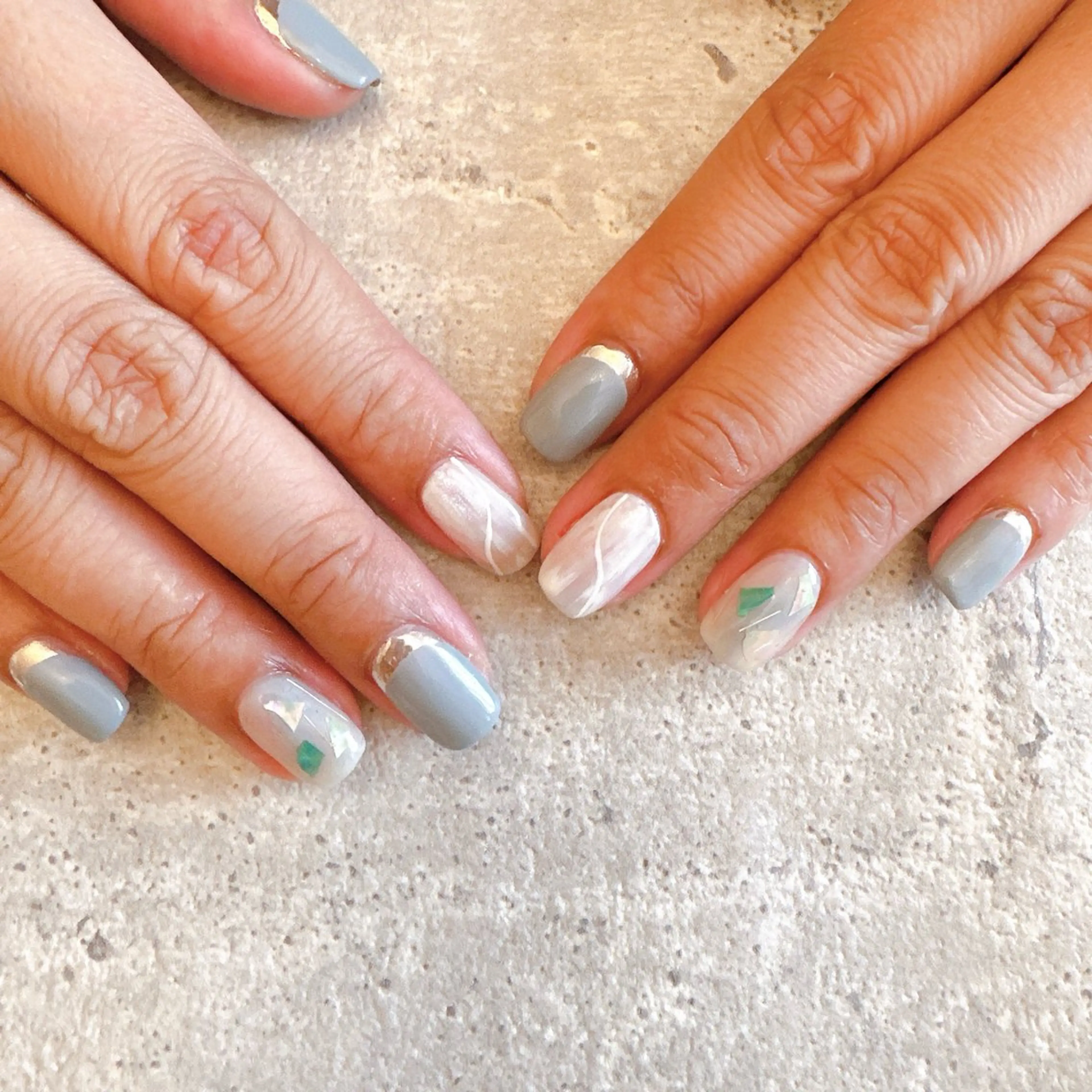 ネイル ニュアンスネイル Bijou💎✨ Reiのネイルデザイン