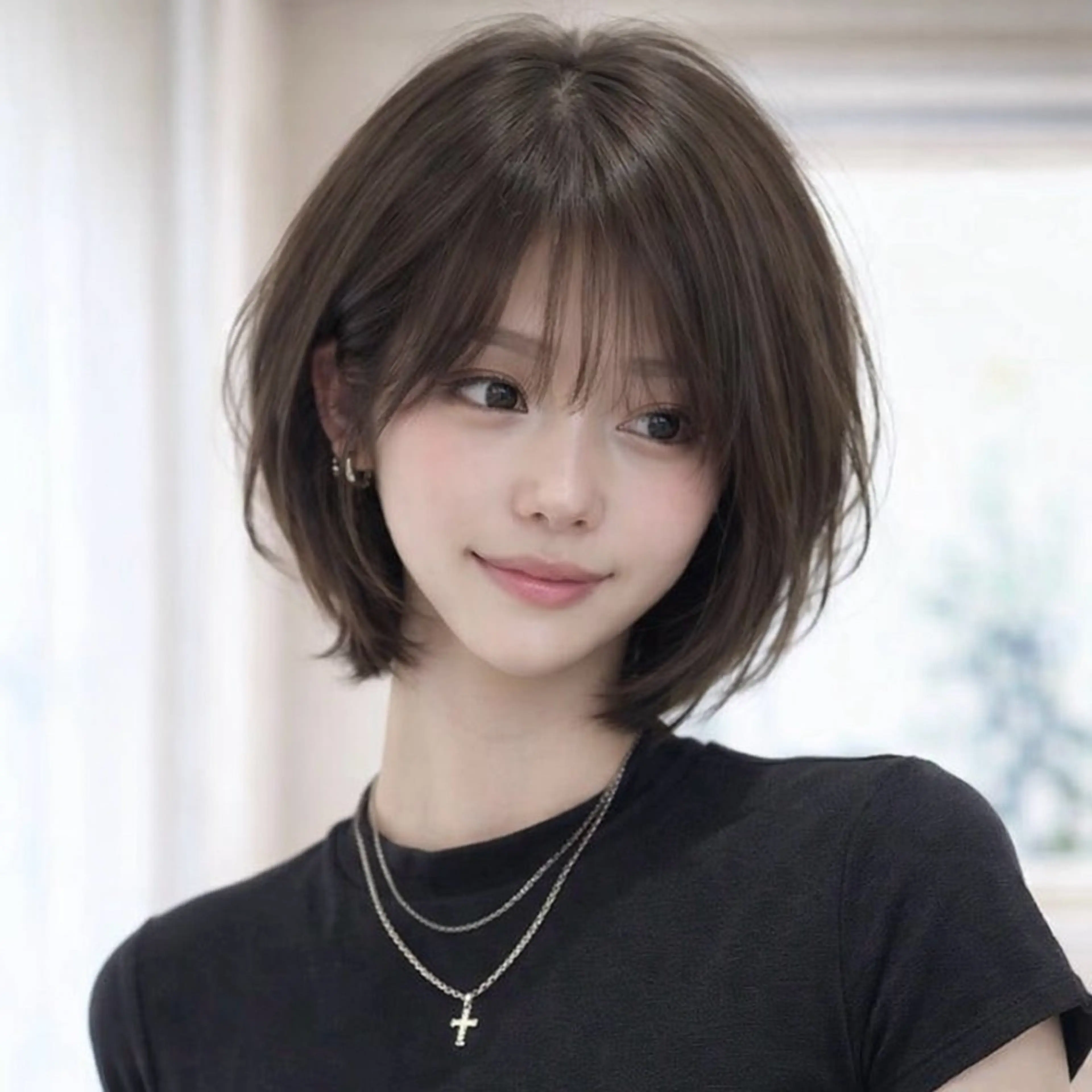 ショート 上品モテハイトーン chiakiのヘアスタイル