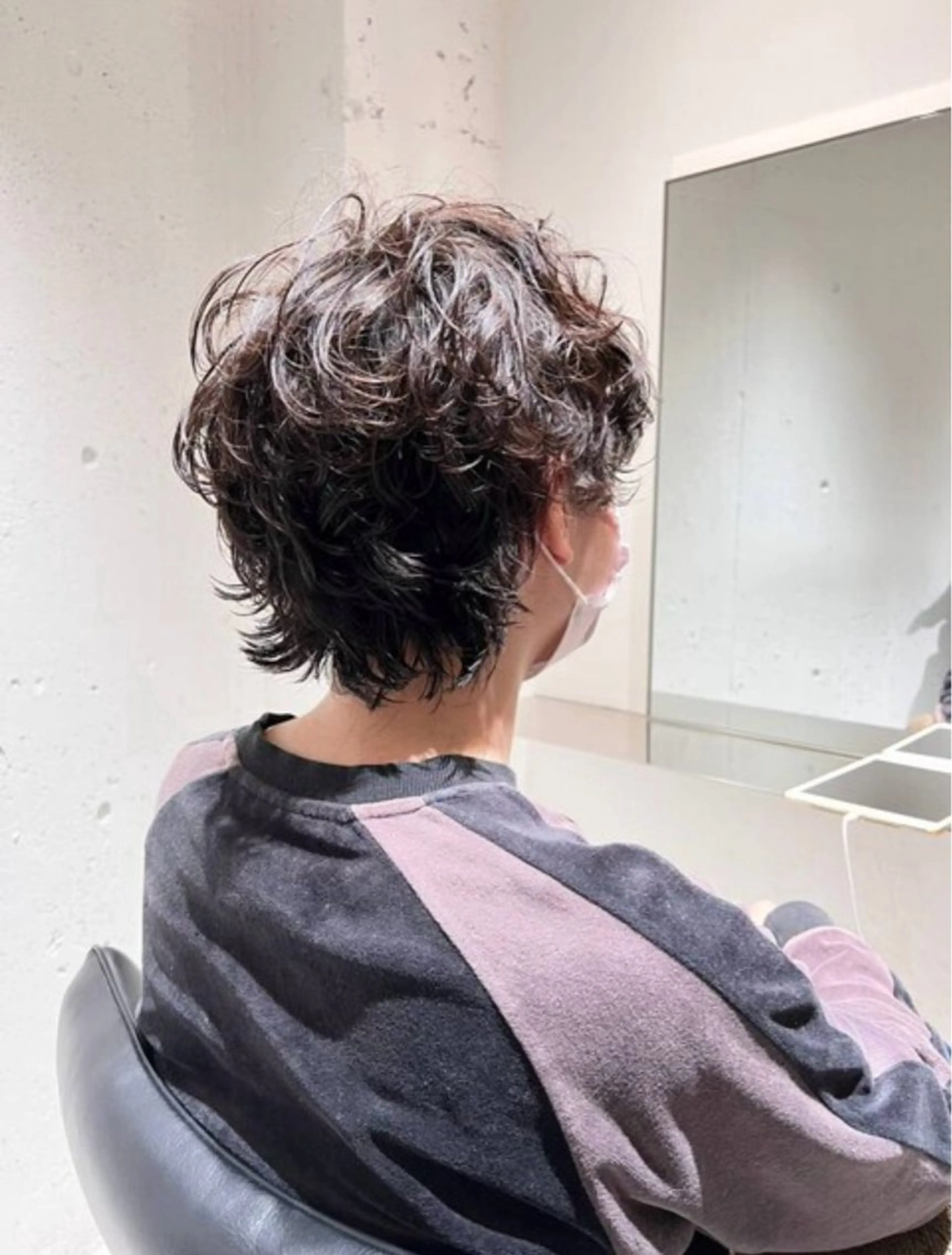 ショート パーマ メンズ メンズカット✨募集中 ✨ちえ✨のヘアスタイル