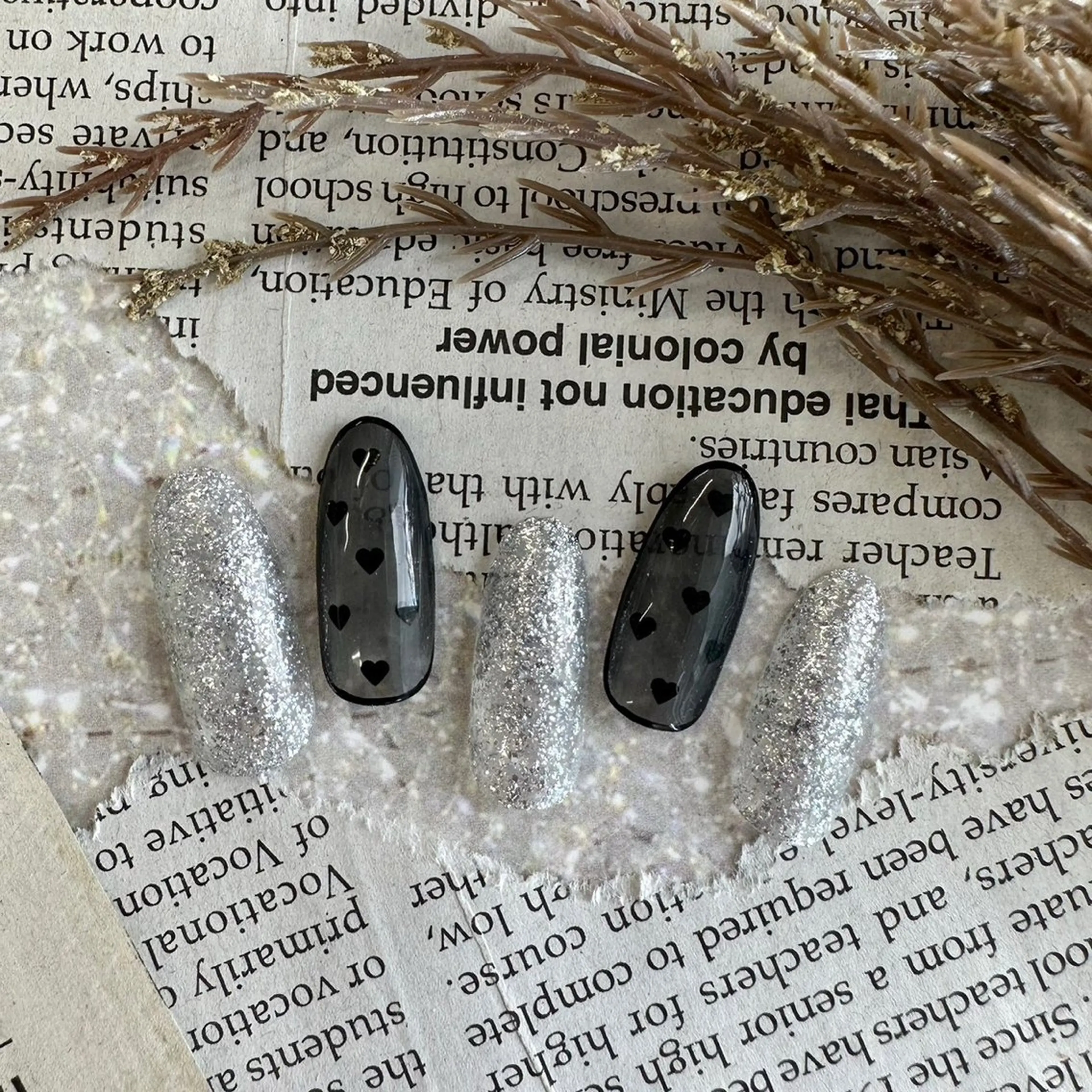 ネイル ⭐︎休業中の練習⭐︎ JNA認定講師髙橋のネイルデザイン