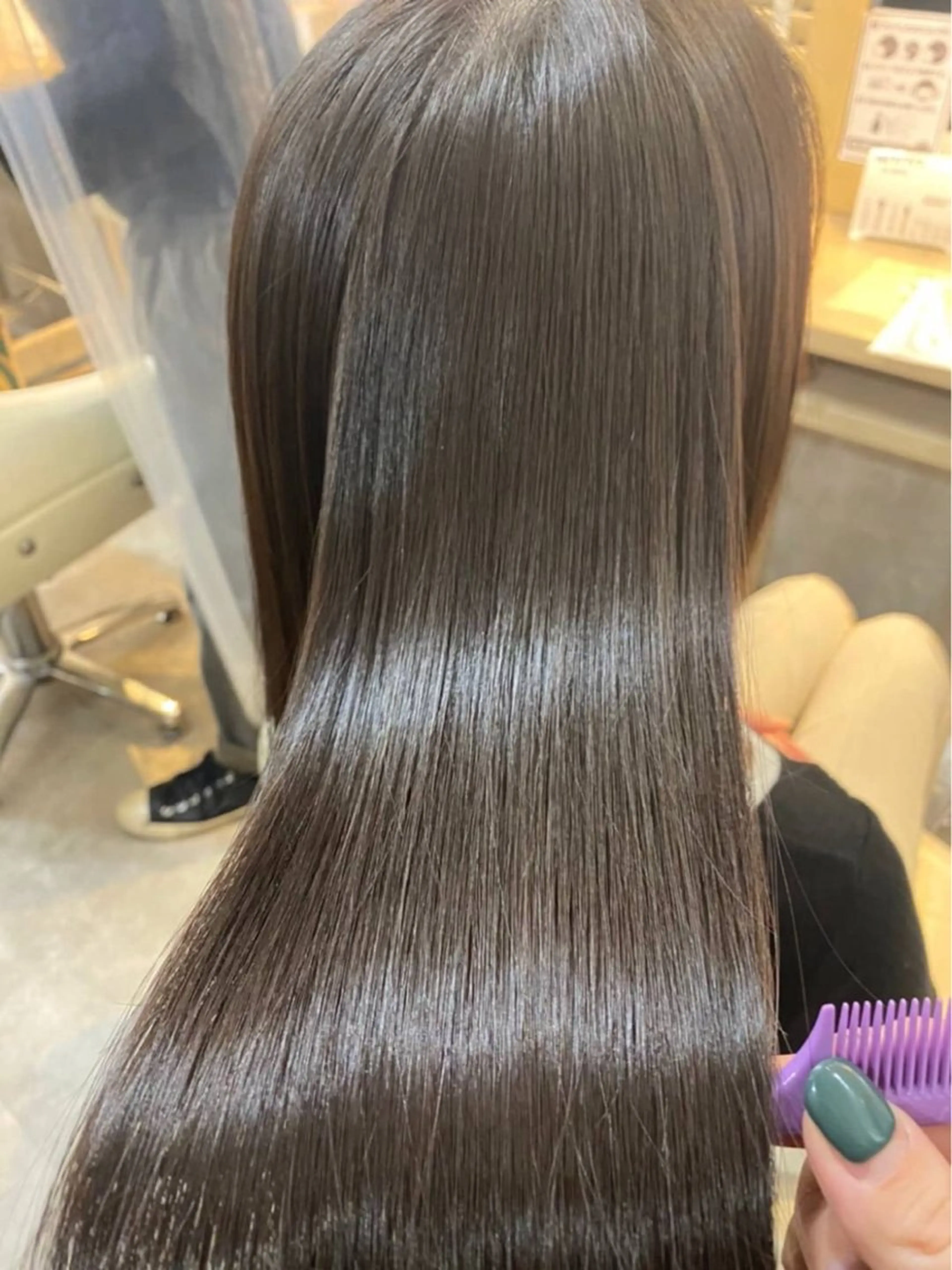 セミロング カラー トリートメント 🌷髪質改善/ 落合 咲弥🌷のヘアスタイル