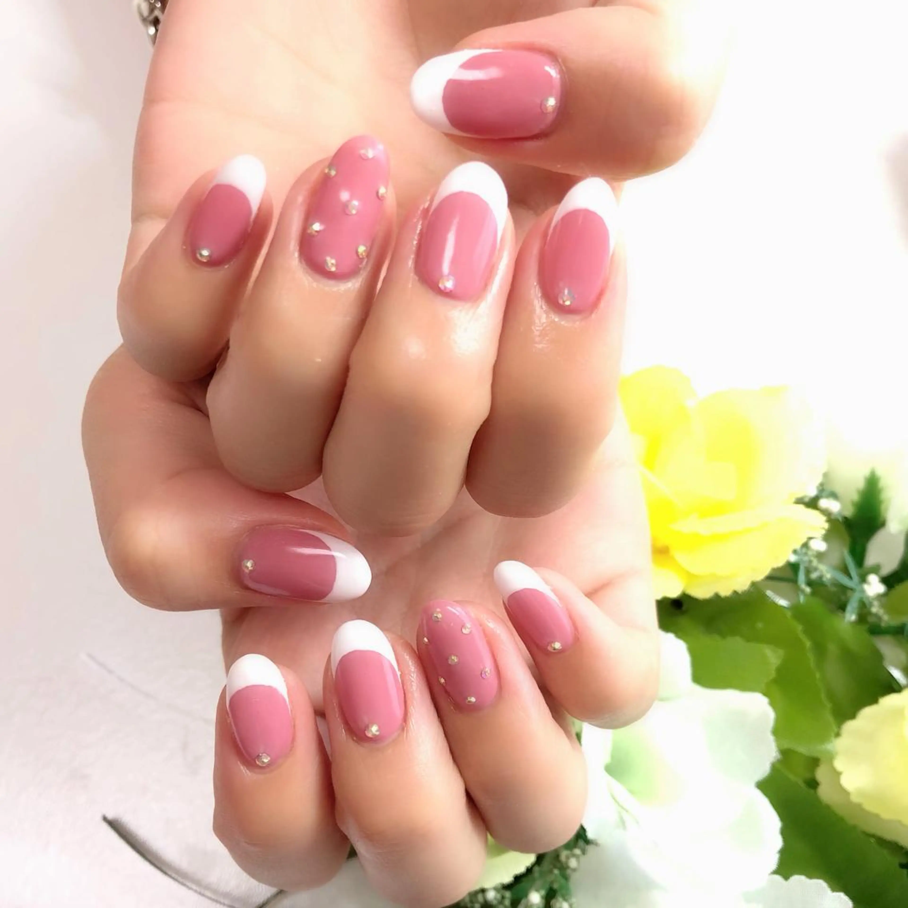 ネイル アートネイル フットネイル フレンチネイル ジェルネイル ハードジェル ハンドネイル white nail salonのネイルデザイン