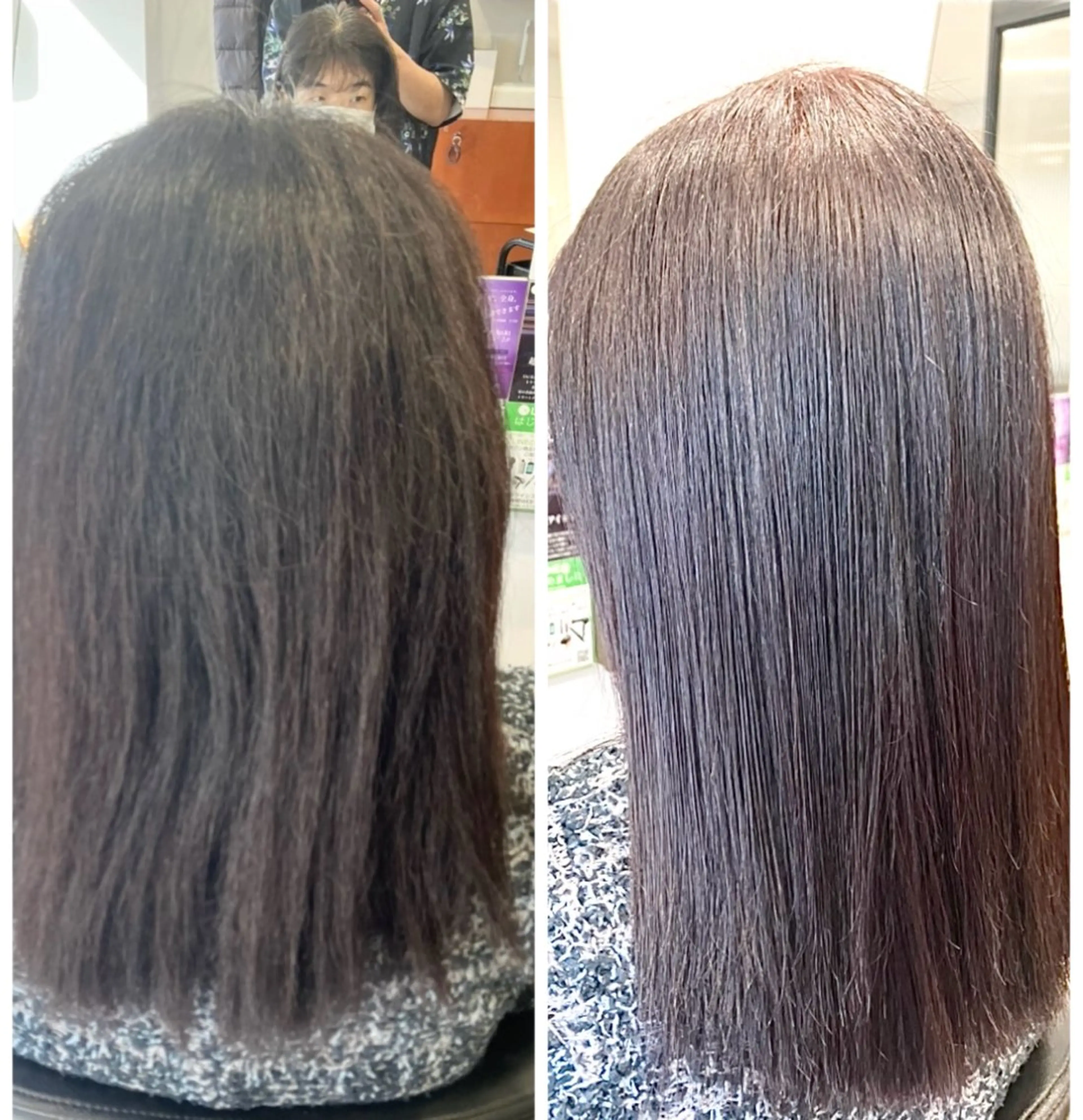 ミディアム 髪質改善 トリートメント ウルフ・ハイレイヤー 🌟ナカノ・ユウヤのヘアスタイル