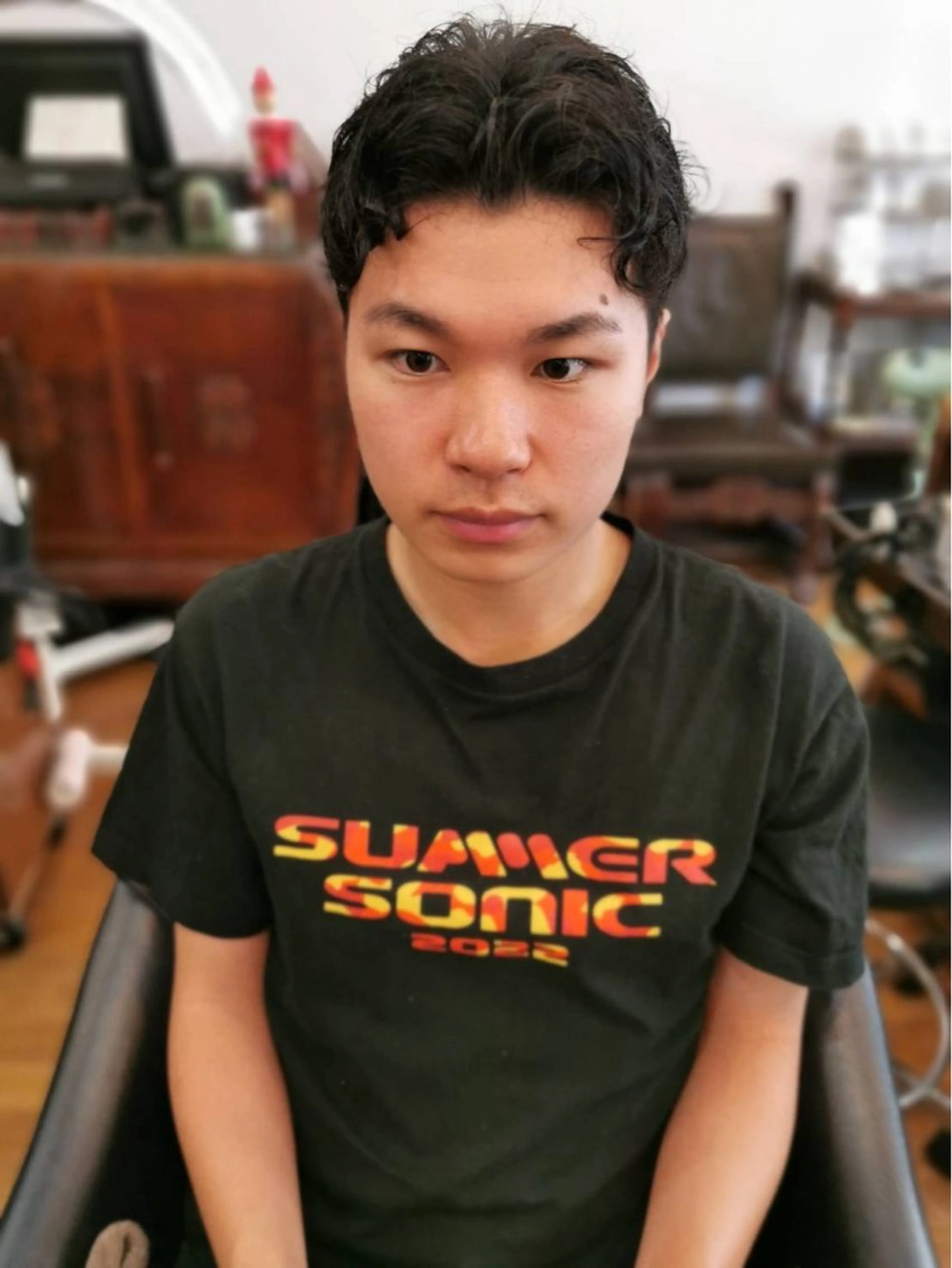 メンズ 上間 洋子のヘアスタイル