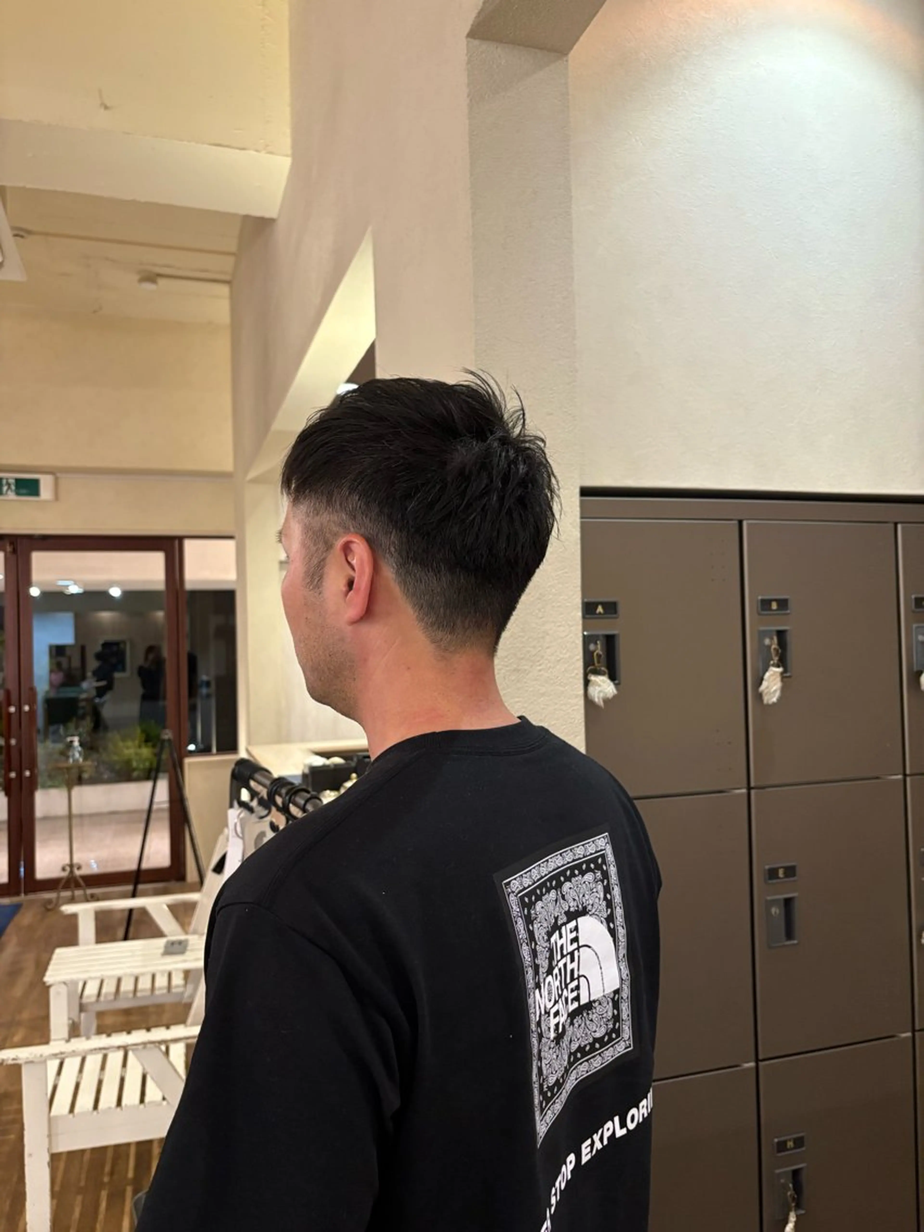 メンズ mahae 林のヘアスタイル