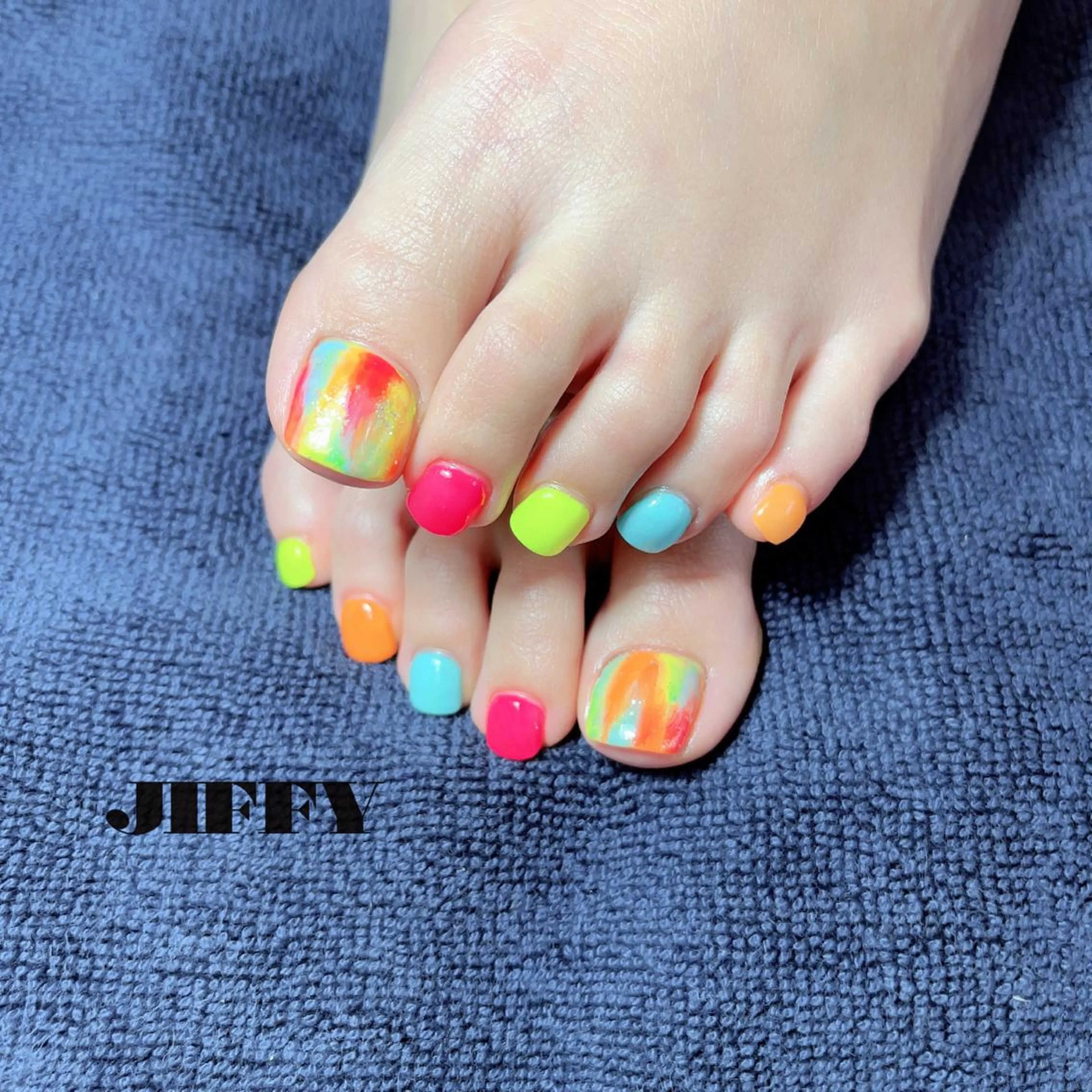 【フット】お持ち込み画像コース※シンプルでもデザイン追加がある場合はこちらをお選び下さいの写真