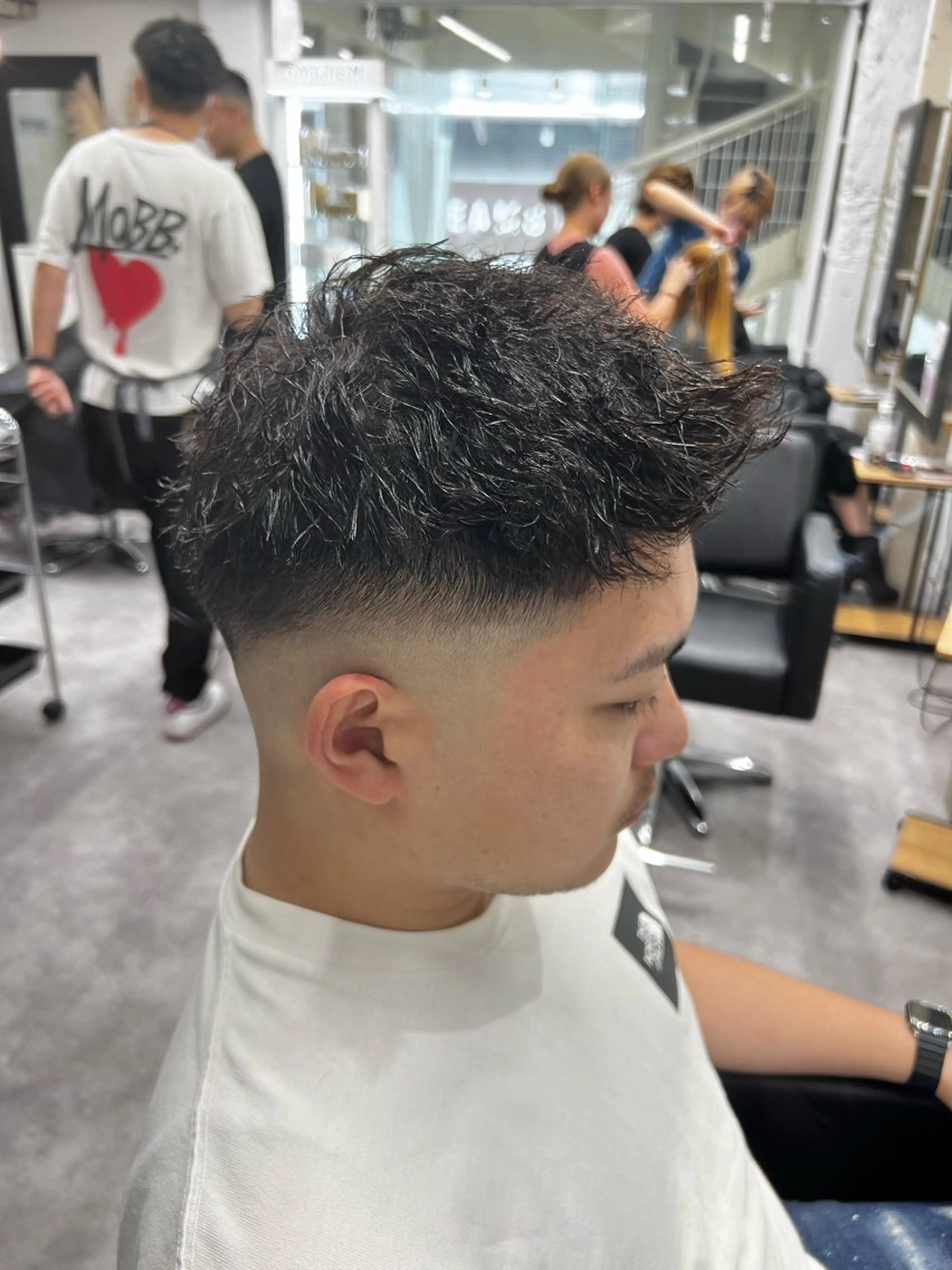 パーマ メンズ 笹江 瑞穂のヘアスタイル