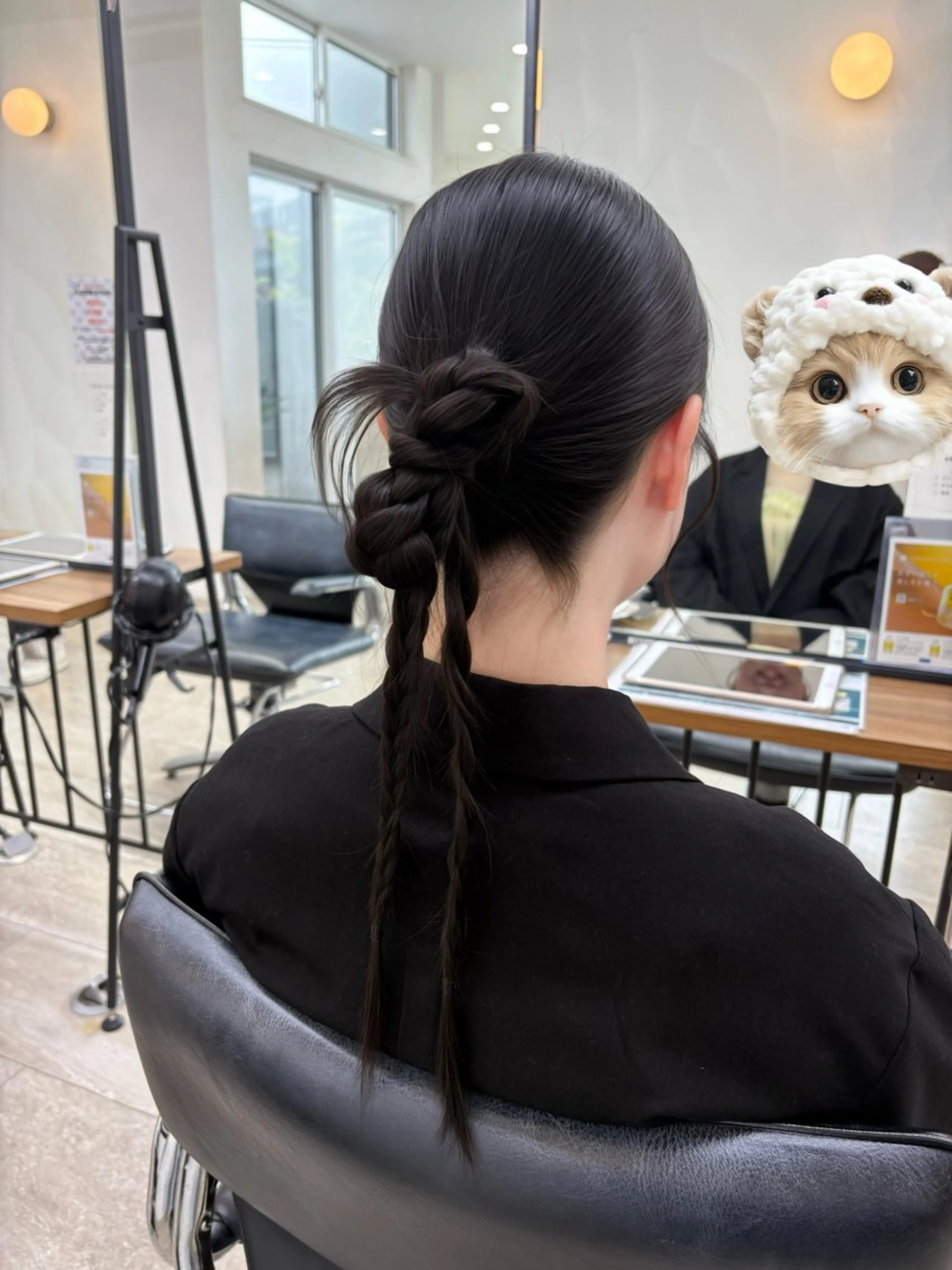 ロング ヘアセット HASHI AYAKAのヘアスタイル