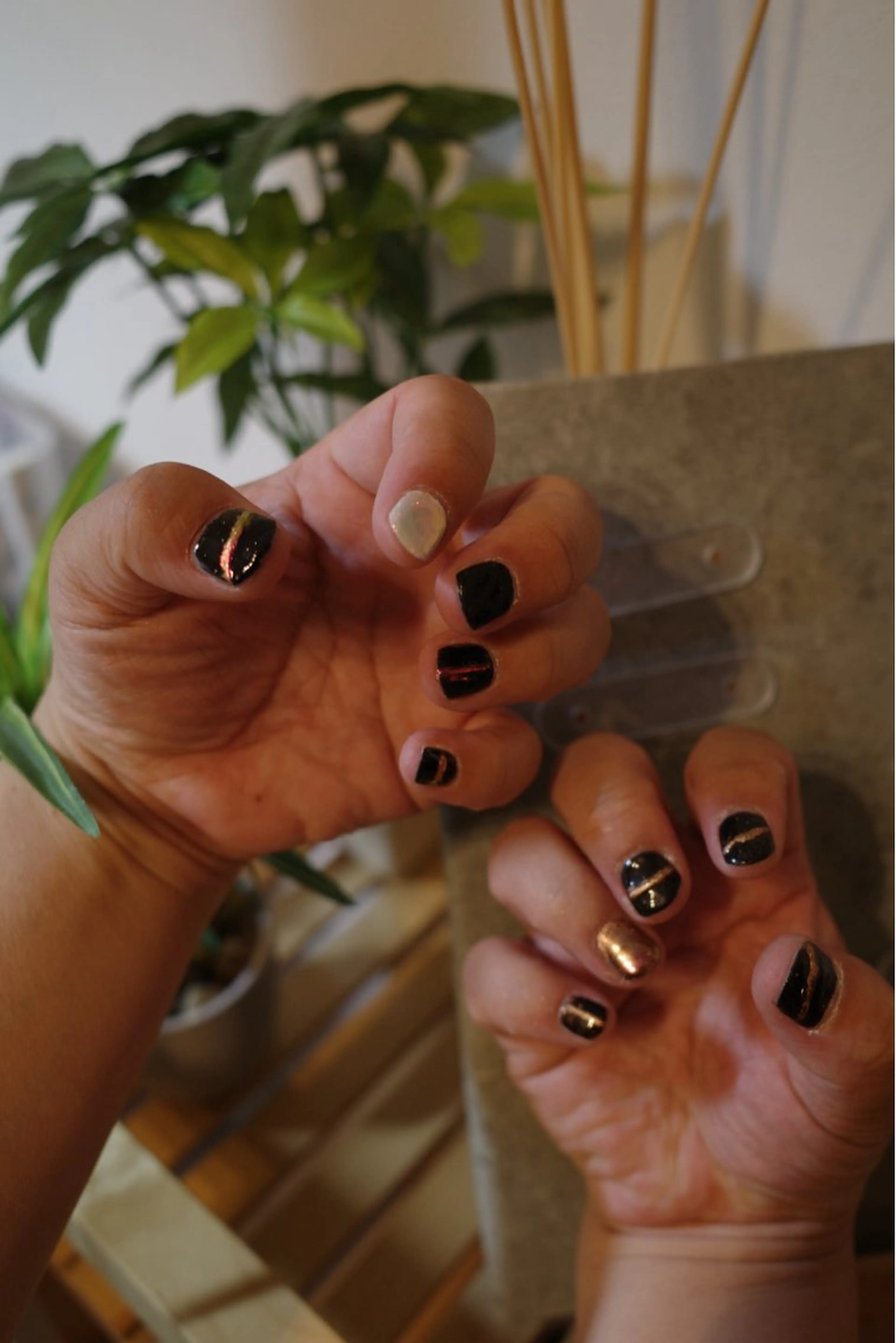 メンズ ネイル マットネイル メンズネイル ミラーネイル NailSalon AULAのネイルデザイン