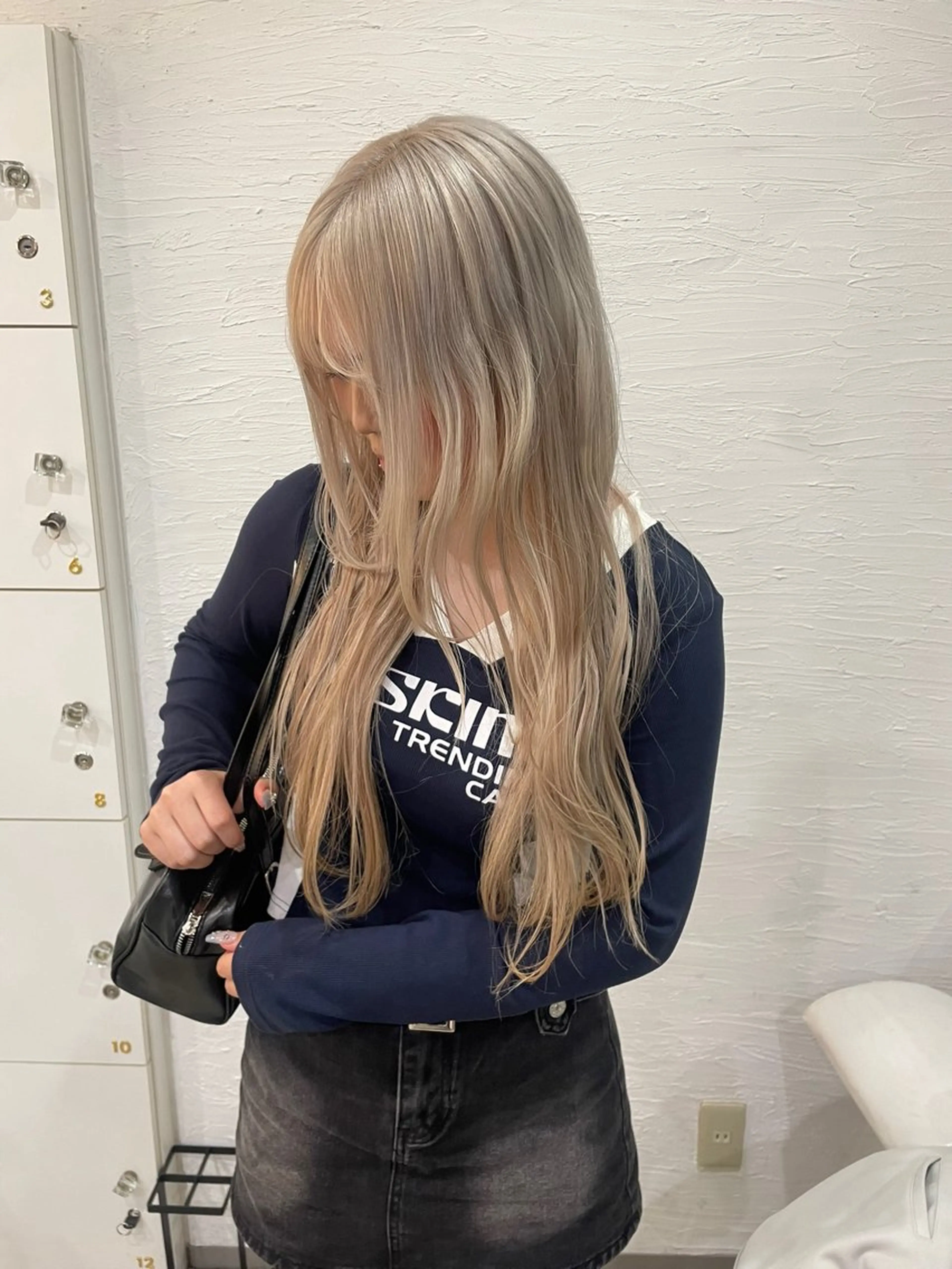 ロング カラー ヘアカラー トリートメント ミユル/ 盛れるエクステ🎀✨のヘアスタイル