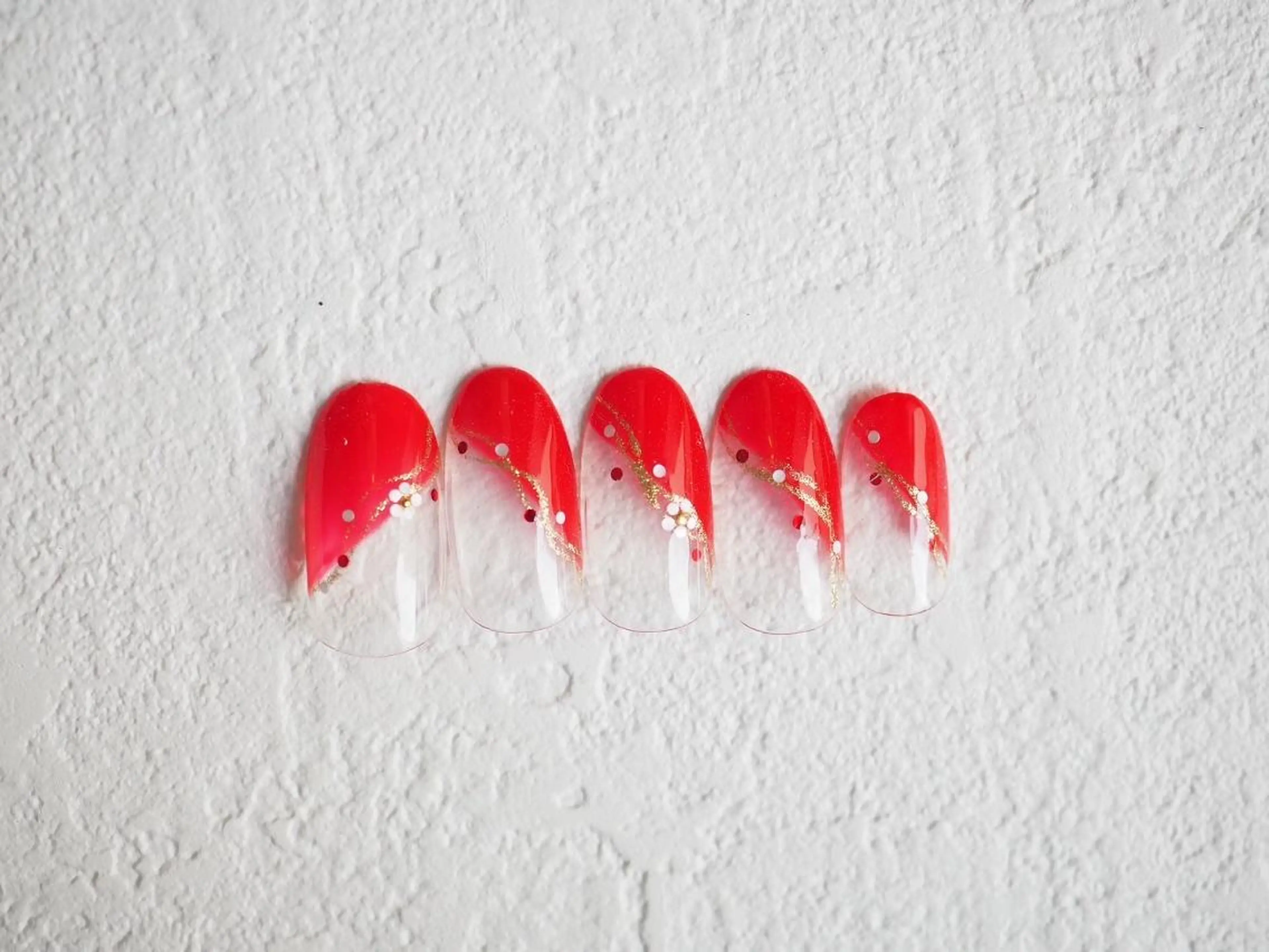 ネイル トップネイリスト Ribbon立川店のネイルデザイン