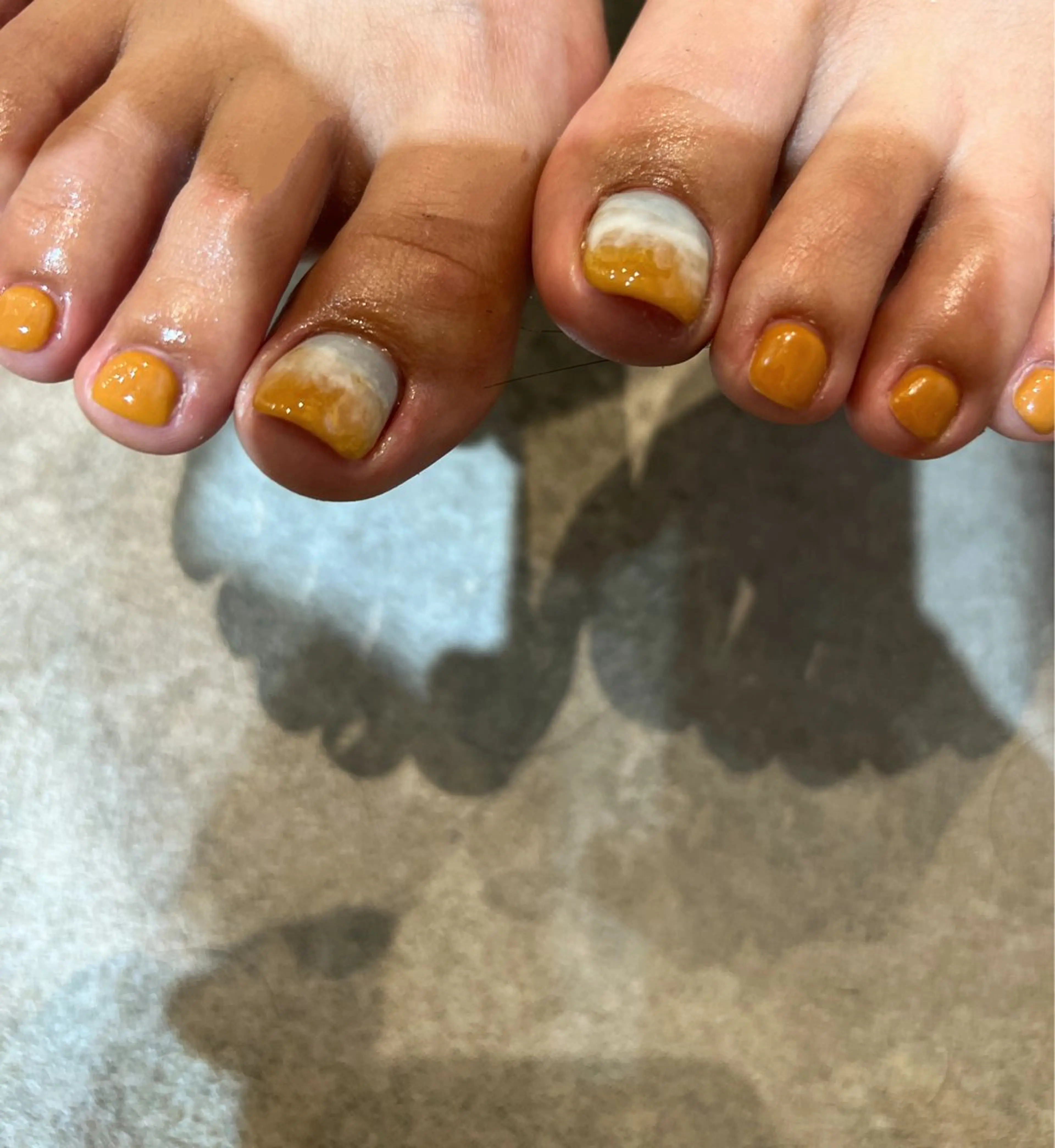 【フィルイン対応🙆‍♀️⭕️こだわりケア付き🌈】フット🦶シンプルデザインコースの写真