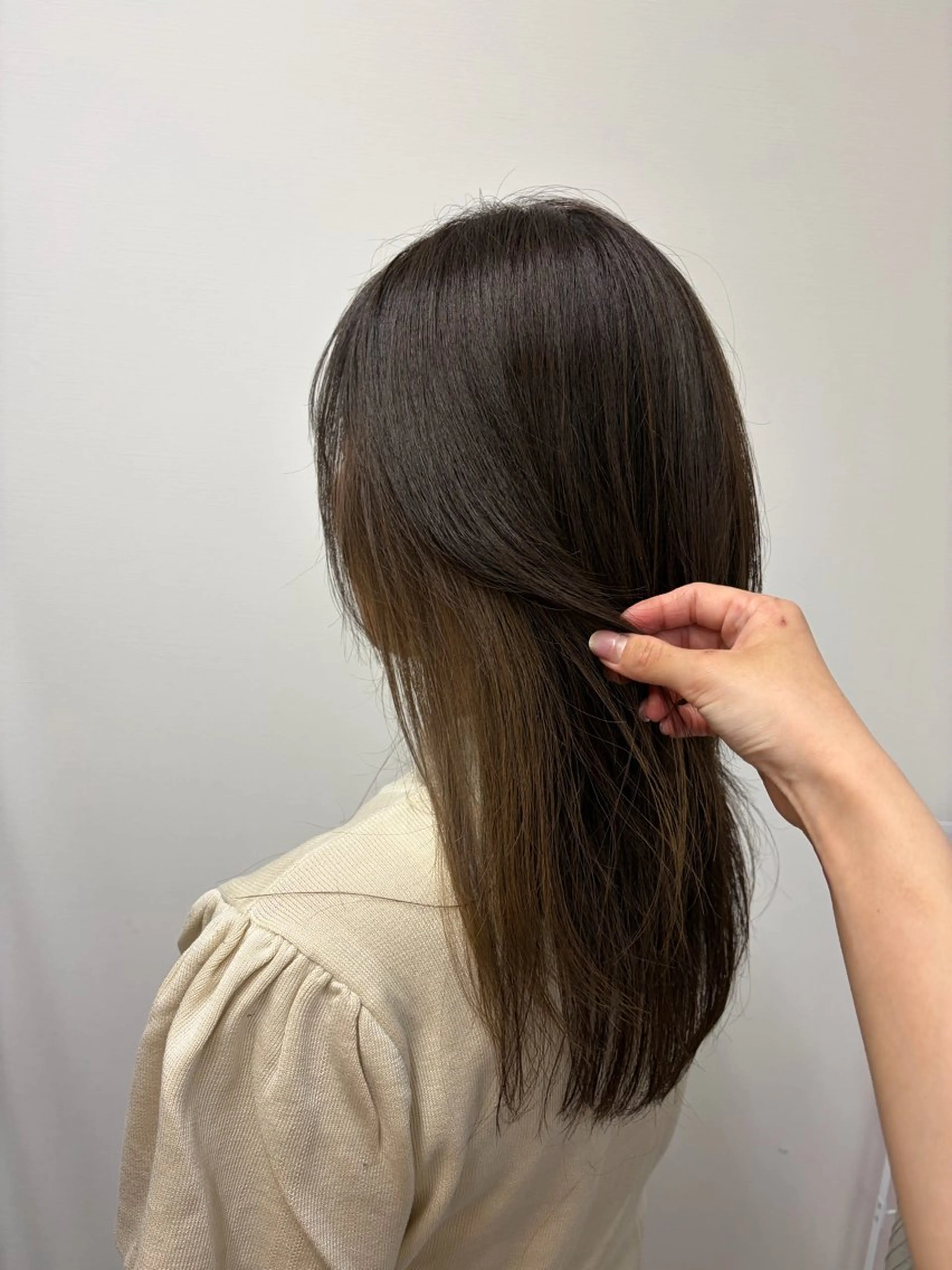 カラー カット ヘアカラー 明賀　瞳 /みょうが　ひとみのヘアスタイル