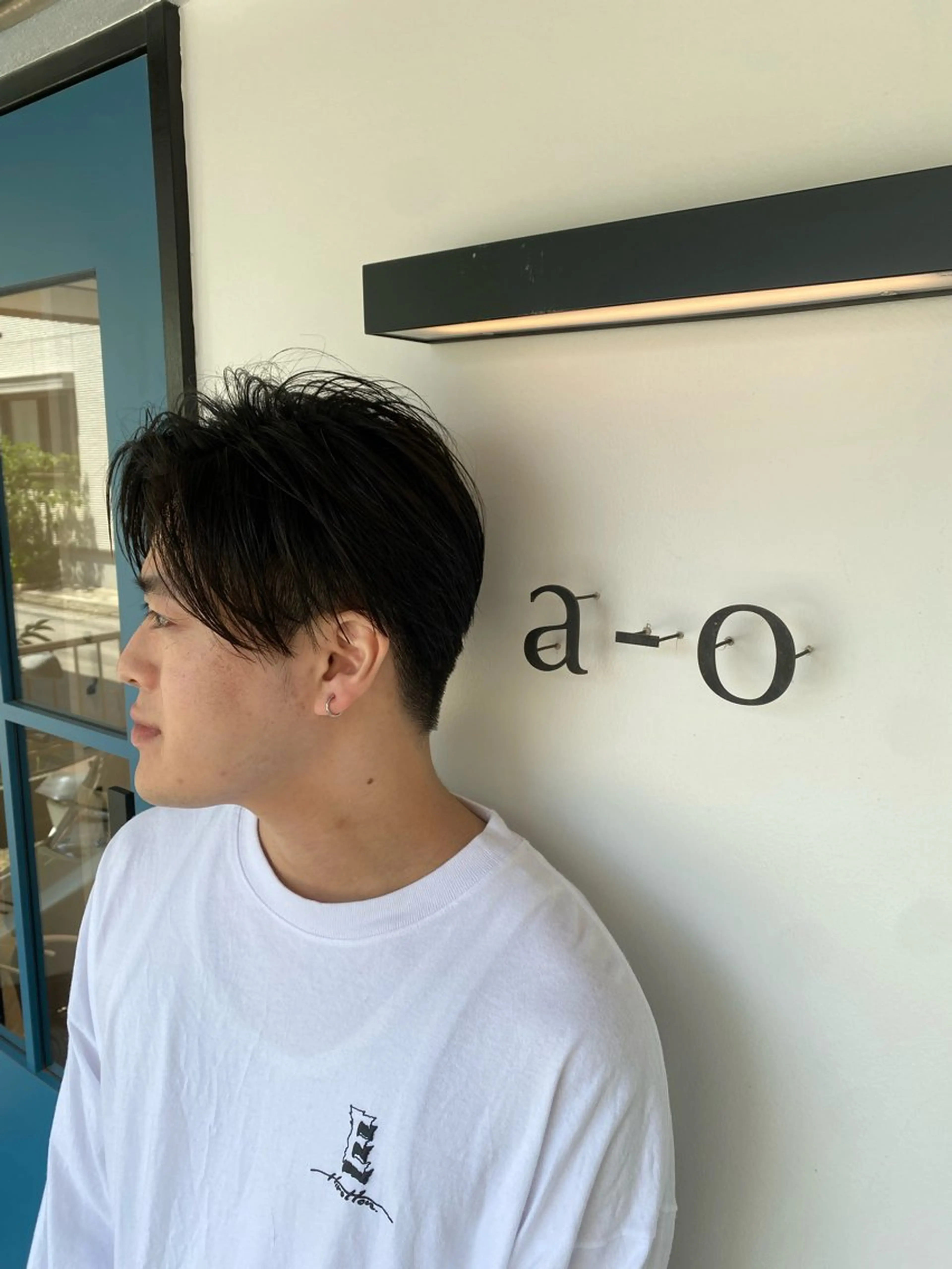 ショート カット a-o岡野　こやま しんぺいのヘアスタイル