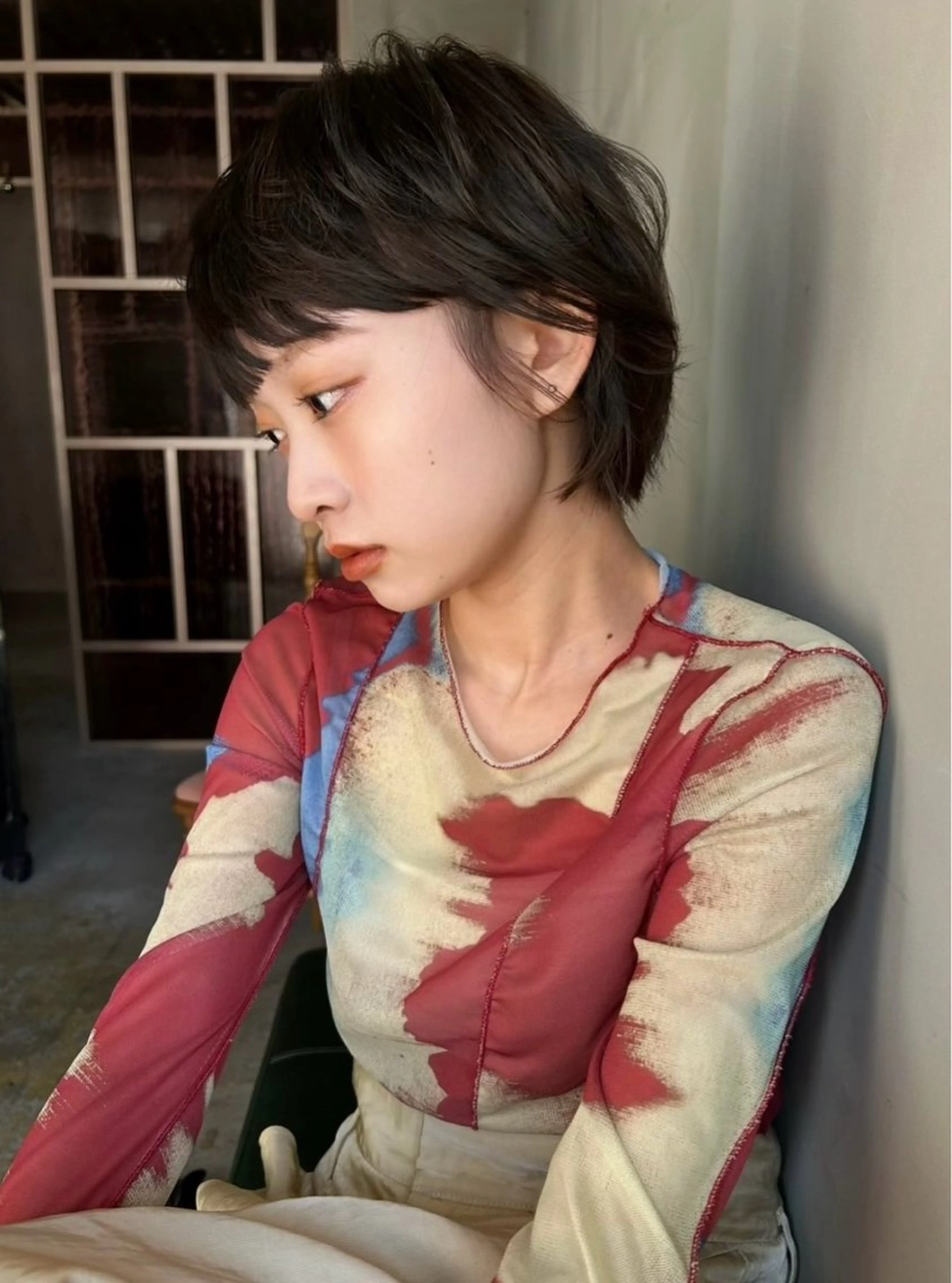 ショート カットモデル/カラー rionのヘアスタイル