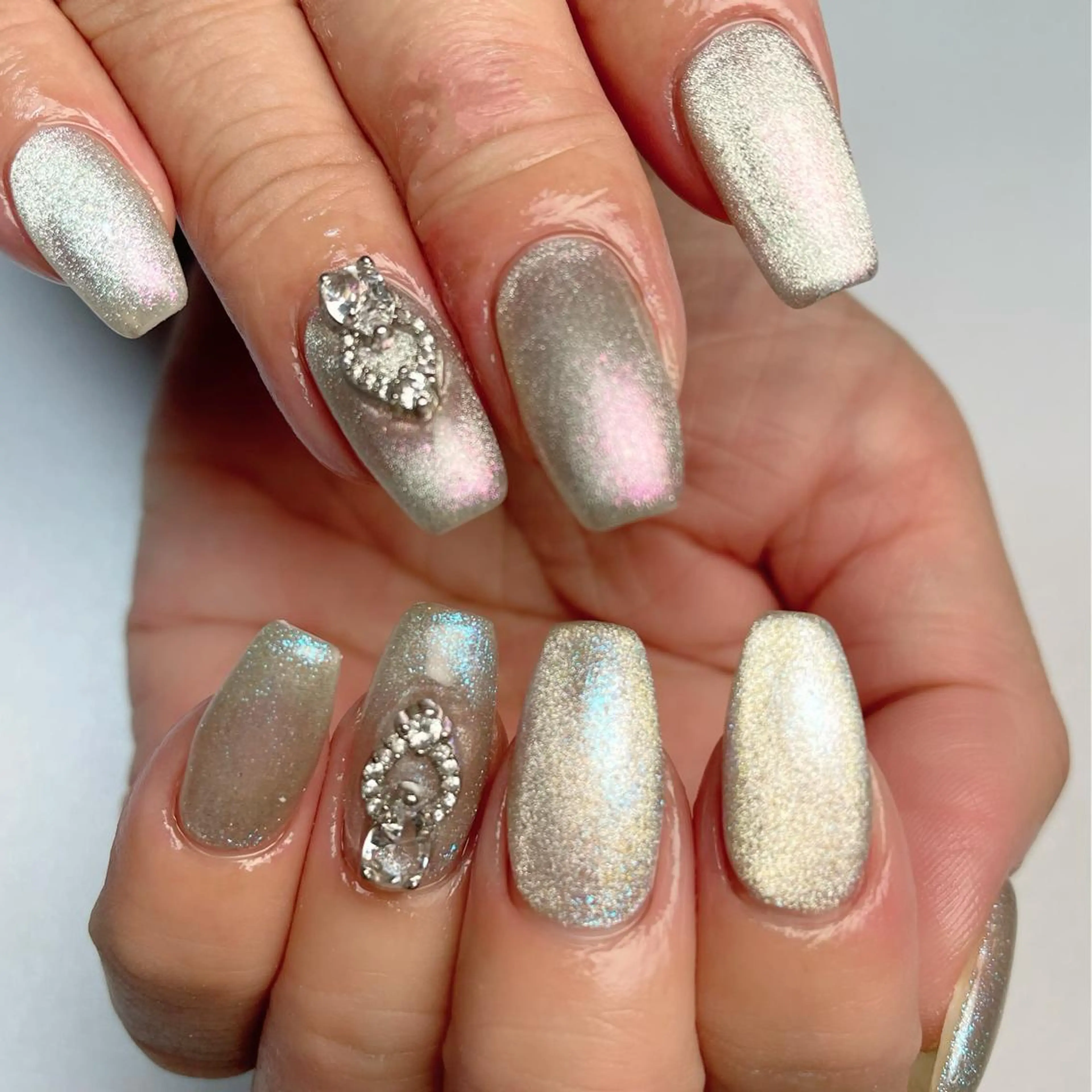 ロング 下妻ネイルサロン/ パラジェルのネイルデザイン