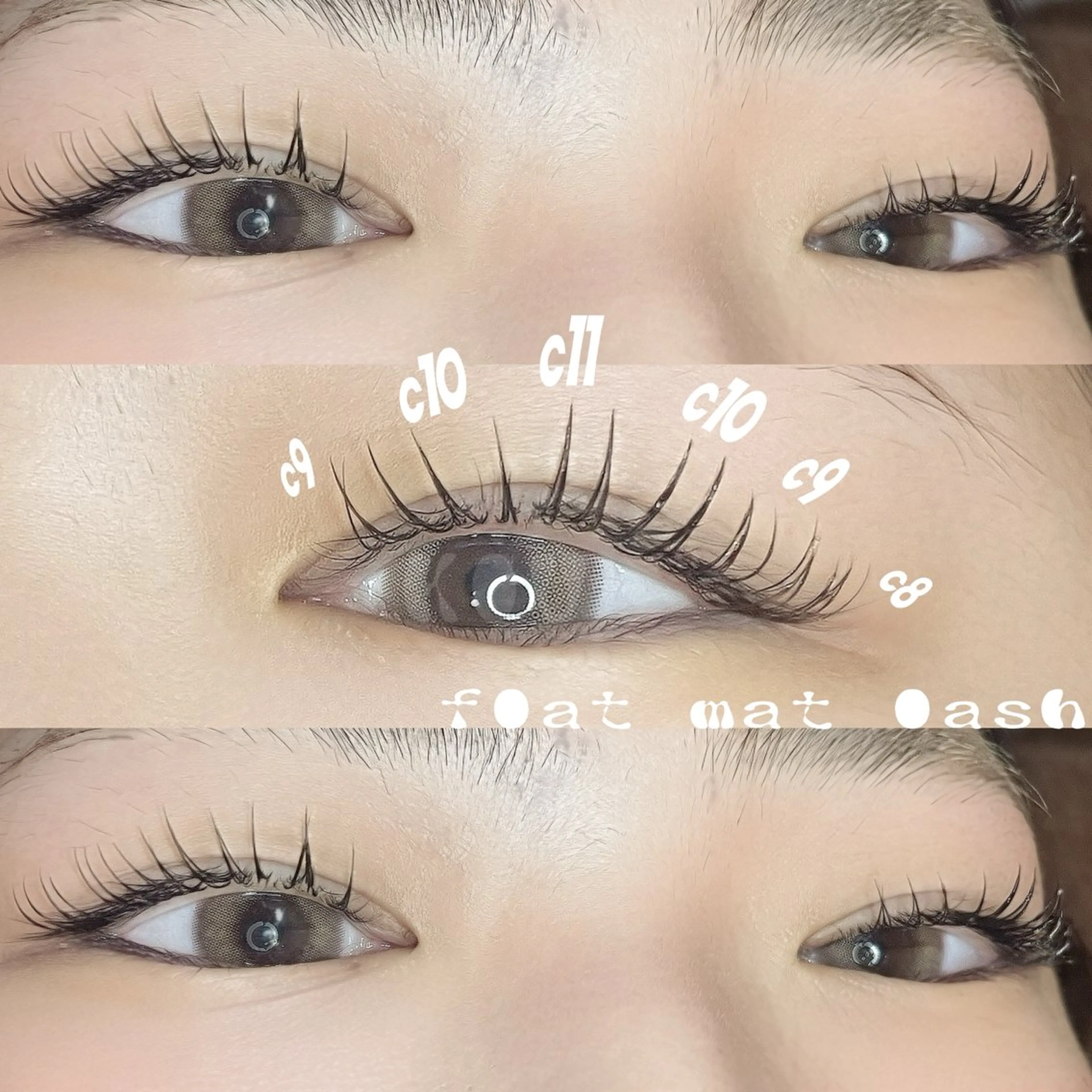 マツエク・マツパ マツエク KIUeyelash ✴︎koharuのマツエク・マツパデザイン