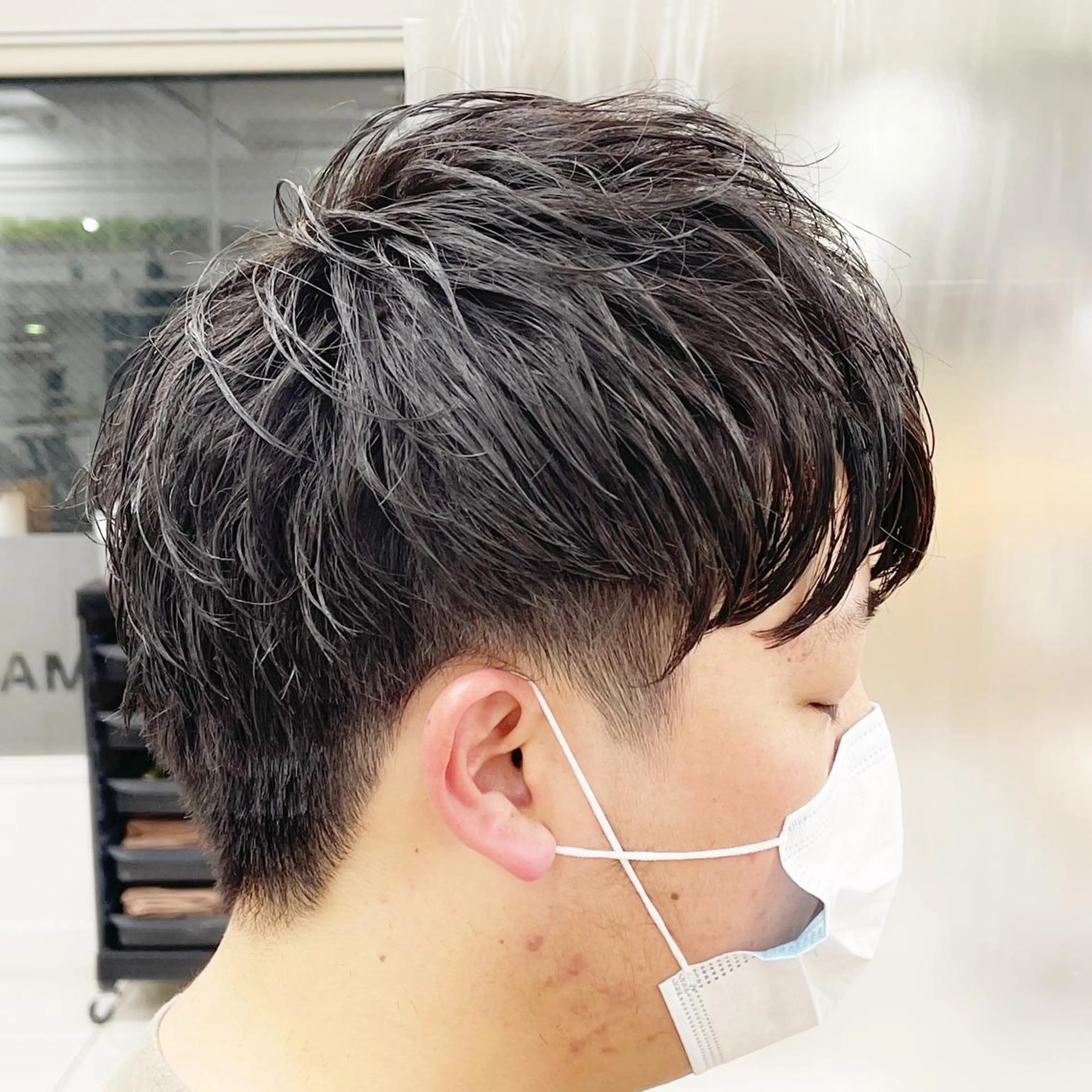 メンズ 藤原 亜美🤍のヘアスタイル